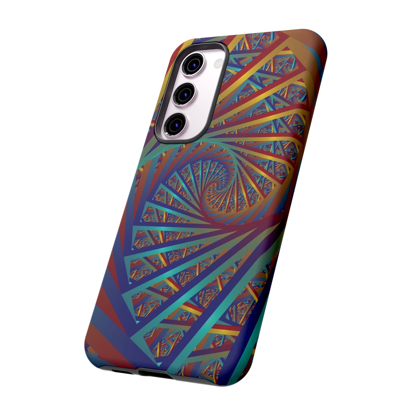 Colourful Spiral Wallpaper Phone Case | iPhone 15 Plus/ Pro, 14, 13, 12| Google Pixel 7, Pro, 5| Samsung Galaxy S23 All Major Phone Models