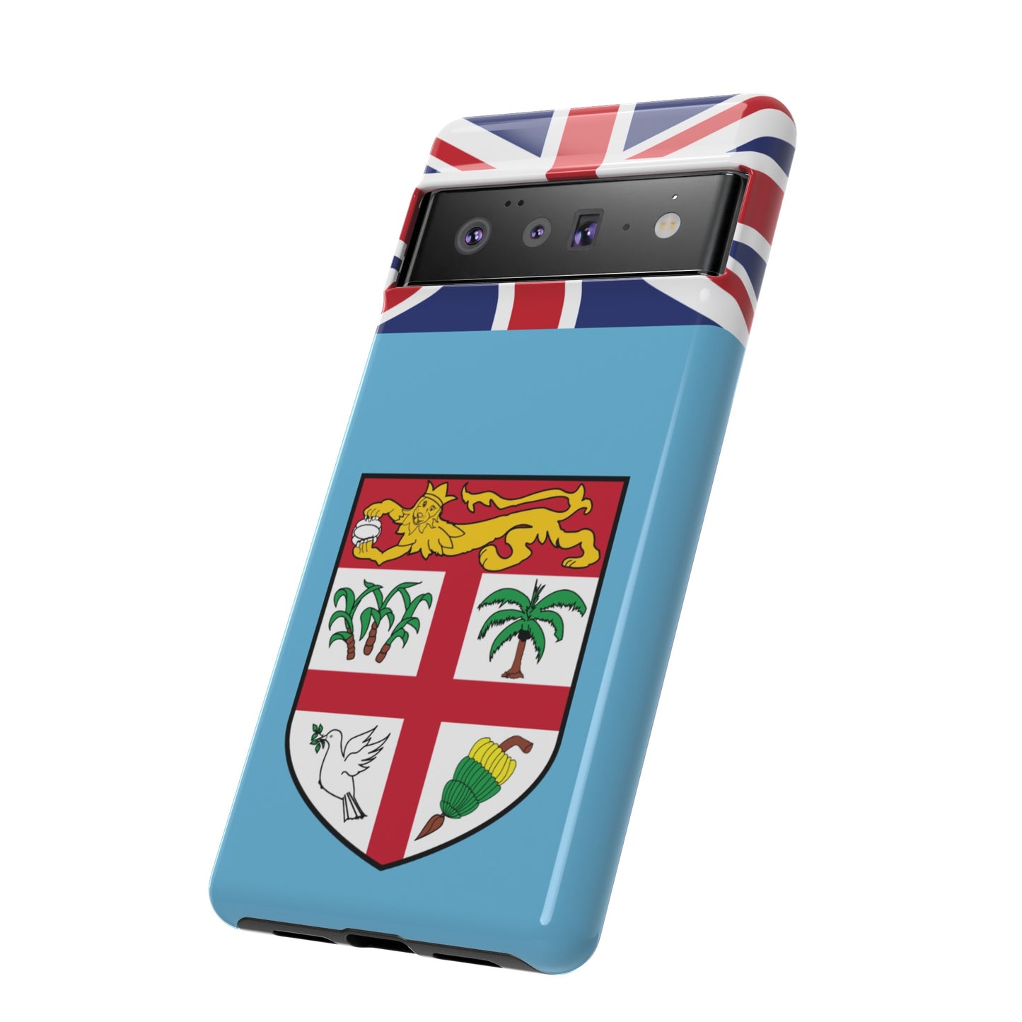 Fiji Flag Phone Case | iPhone 15 Plus/ Pro, 14, 13, 12| Google Pixel 7, Pro, 5| Samsung Galaxy S23 All Major Phone Models