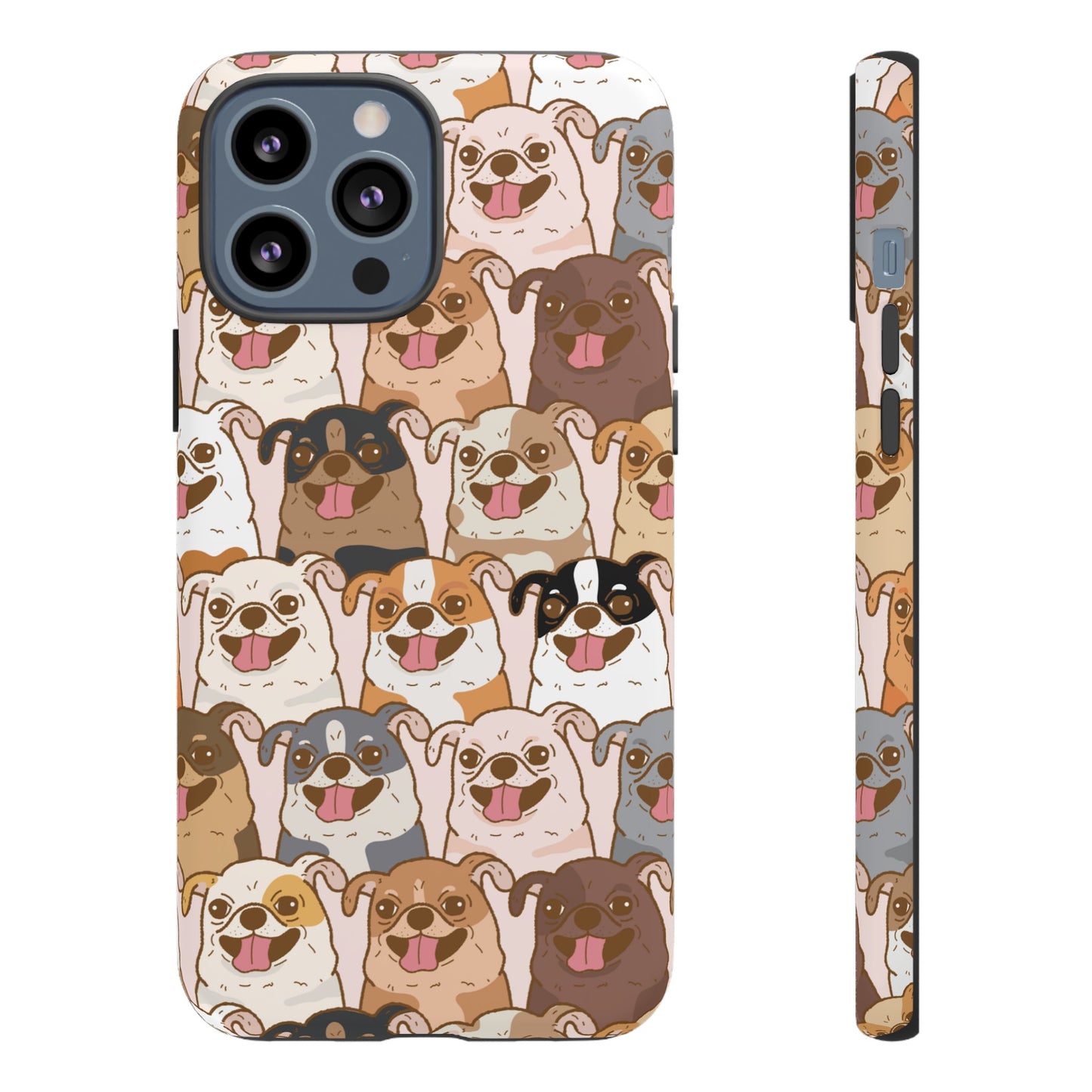 Dog Line Up Phone Case | iPhone 15 Plus/ Pro, 14, 13, 12| Google Pixel 7, Pro, 5| Samsung Galaxy S23 All Major Phone Models