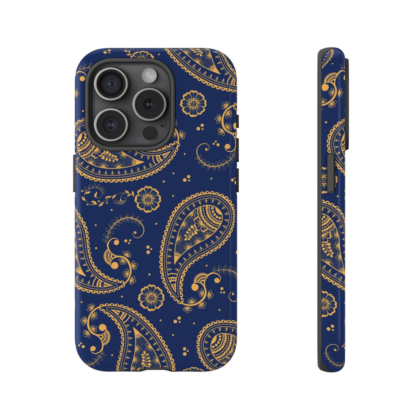 Indian Paisley Wallpaper Phone Case | iPhone 15 Plus/ Pro, 14, 13, 12| Google Pixel 7, Pro, 5| Samsung Galaxy S23 All Major Phone Models