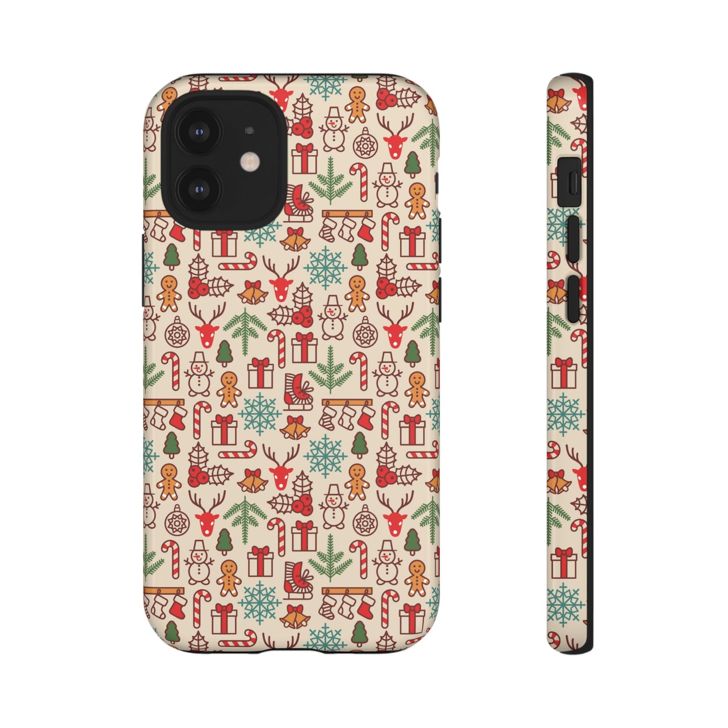 Collage Christmas Wallpaper Phone Case | iPhone 15 Plus/ Pro, 14, 13, 12| Google Pixel 7, Pro, 5| Samsung Galaxy S23 All Major Phone Models