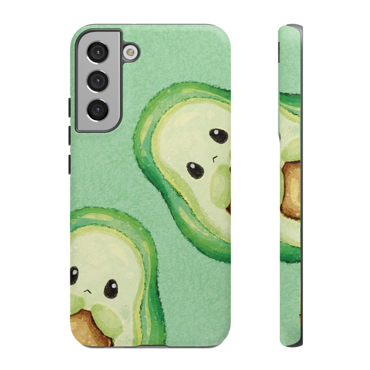 Avocado Friends Wallpaper Phone Case | iPhone 15 Plus/ Pro, 14, 13, 12| Google Pixel 7, Pro, 5| Samsung Galaxy S23 All Major Phone Models