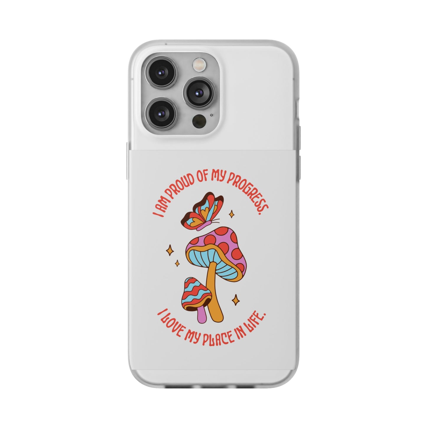 Cute Mushrooms Wallpaper Phone Case | iPhone 15 Plus/ Pro, 14, 13, 12|Samsung Galaxy Models