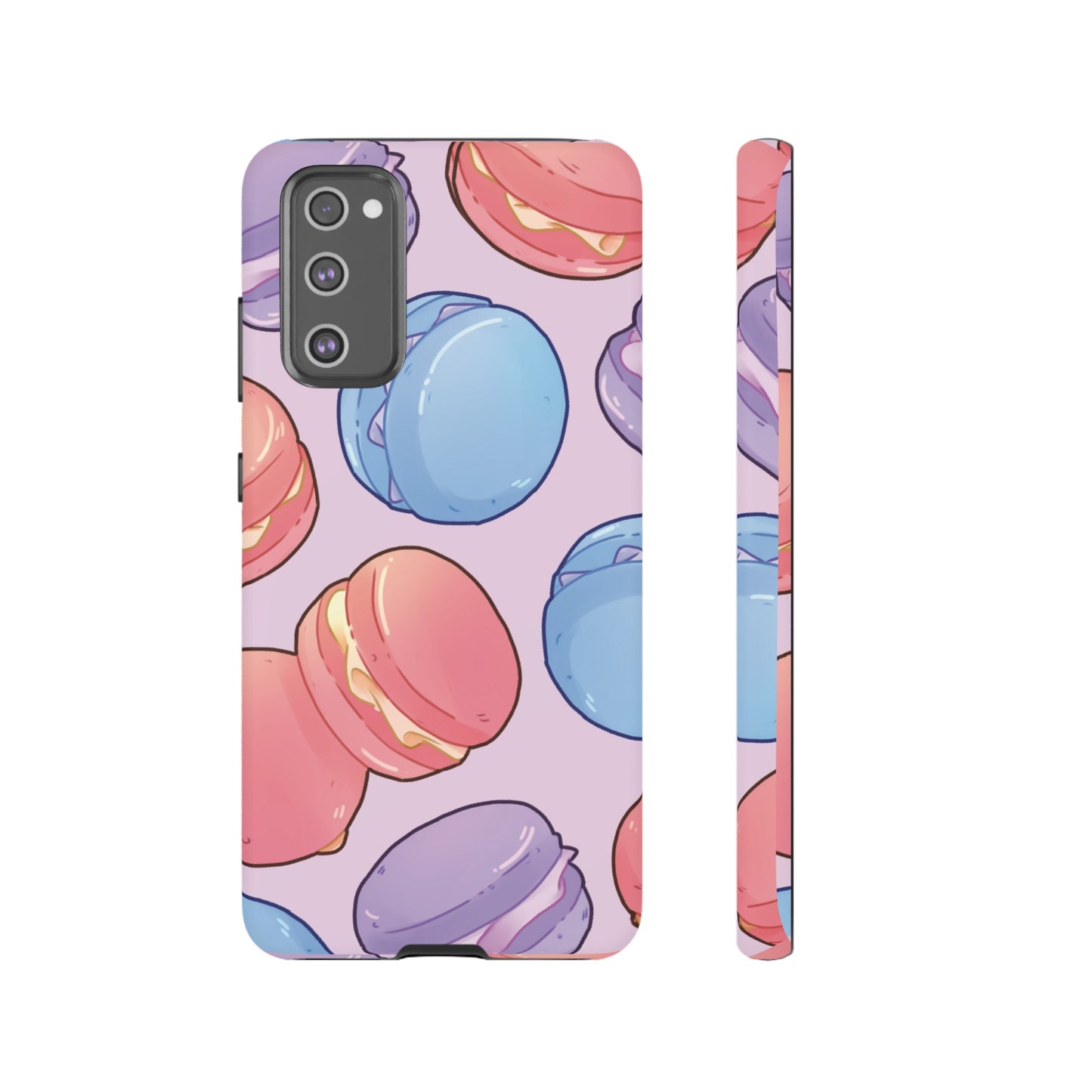 Macaron Wallpaper Phone Case | iPhone 15 Plus/ Pro, 14, 13, 12| Google Pixel 7, Pro, 5| Samsung Galaxy S23 All Major Phone Models