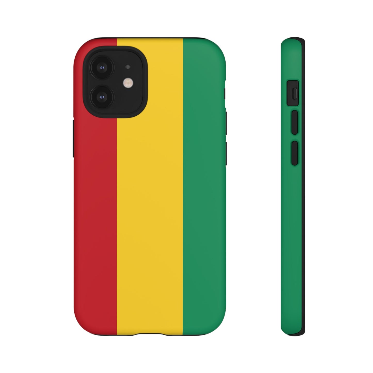 Guinea Flag Phone Case | iPhone 15 Plus/ Pro, 14, 13, 12| Google Pixel 7, Pro, 5| Samsung Galaxy S23 All Major Phone Models