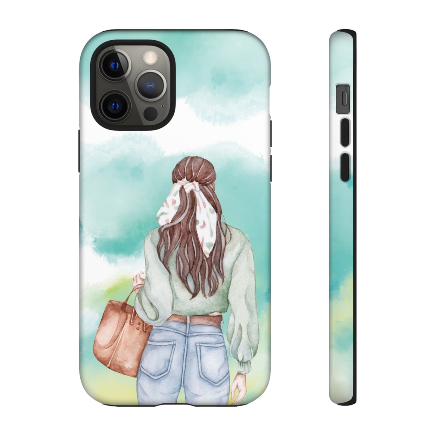 Girl Wallpaper Phone Case | iPhone 15 Plus/ Pro, 14, 13, 12| Google Pixel 7, Pro, 5| Samsung Galaxy S23 All Major Phone Models