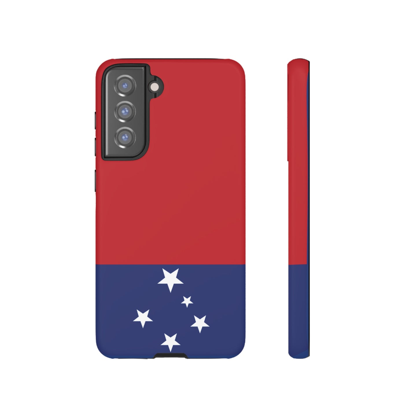 Samoan Flag Phone Case | iPhone 15 Plus/ Pro, 14, 13, 12| Google Pixel 7, Pro, 5| Samsung Galaxy S23 All Major Phone Models