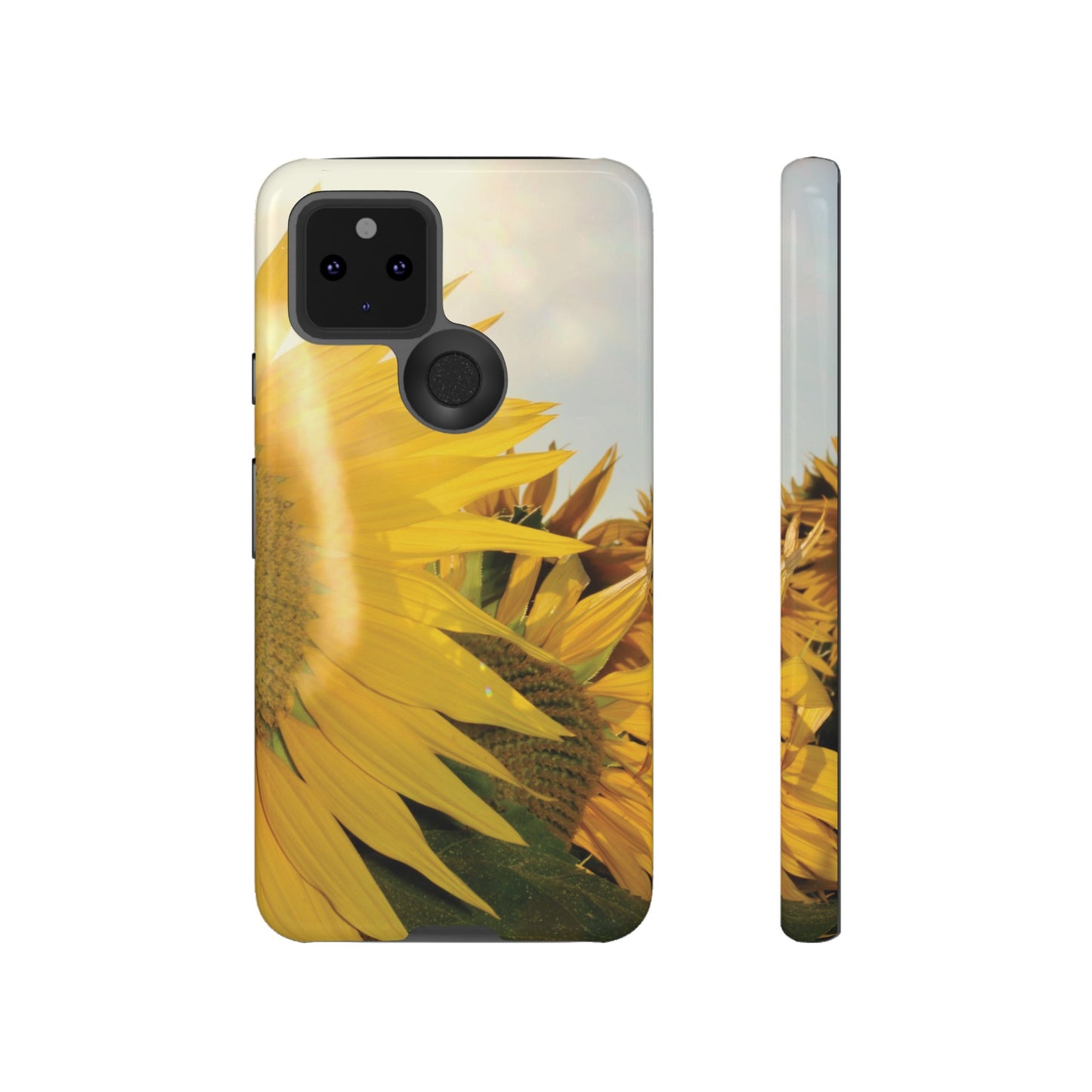 Bright Sunflower Wallpaper Phone Case | iPhone 15 Plus/ Pro, 14, 13, 12| Google Pixel 7, Pro, 5| Samsung Galaxy S23 All Major Phone Models