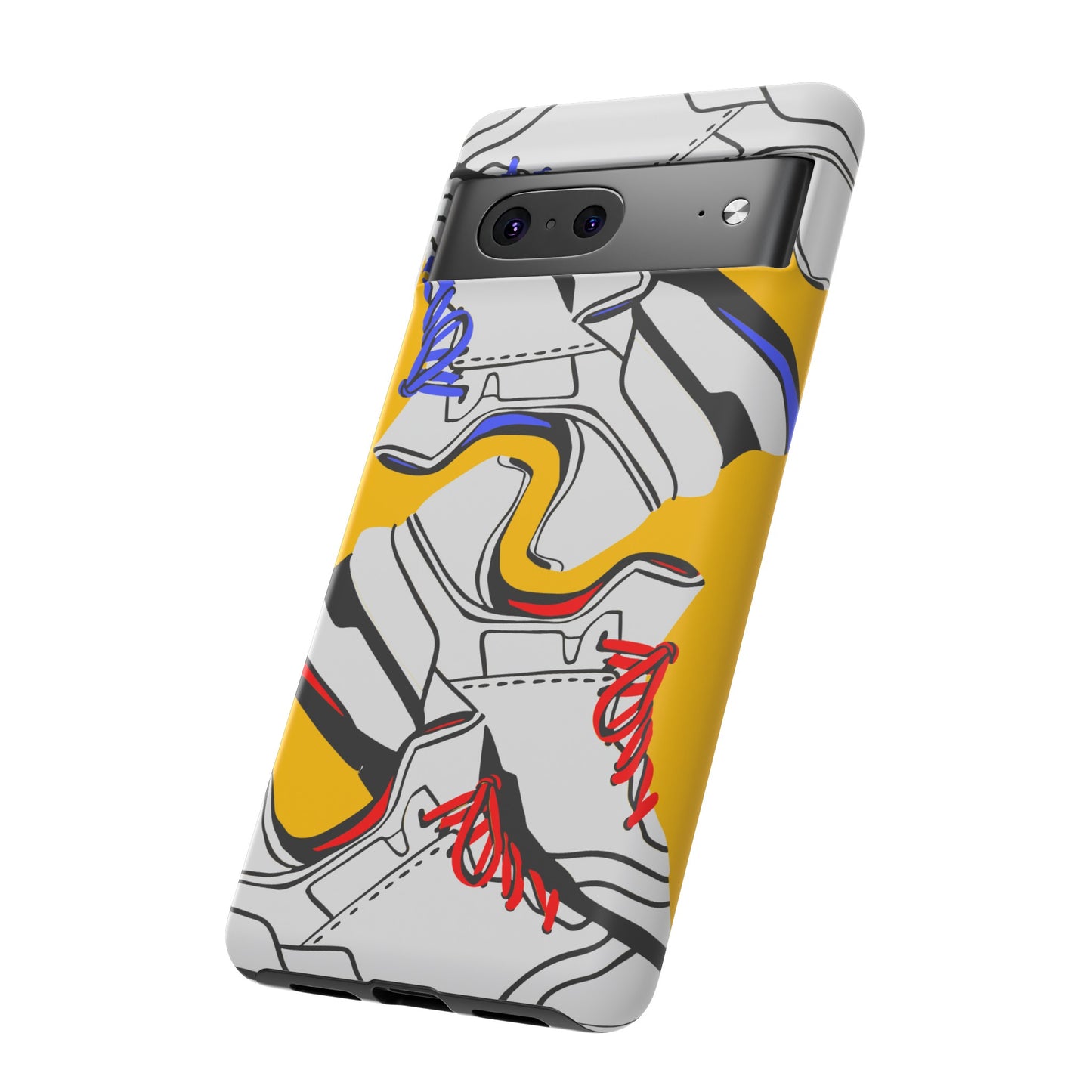 Sneakers Wallpaper Phone Case | iPhone 15 Plus/ Pro, 14, 13, 12| Google Pixel 7, Pro, 5| Samsung Galaxy S23 All Major Phone Models