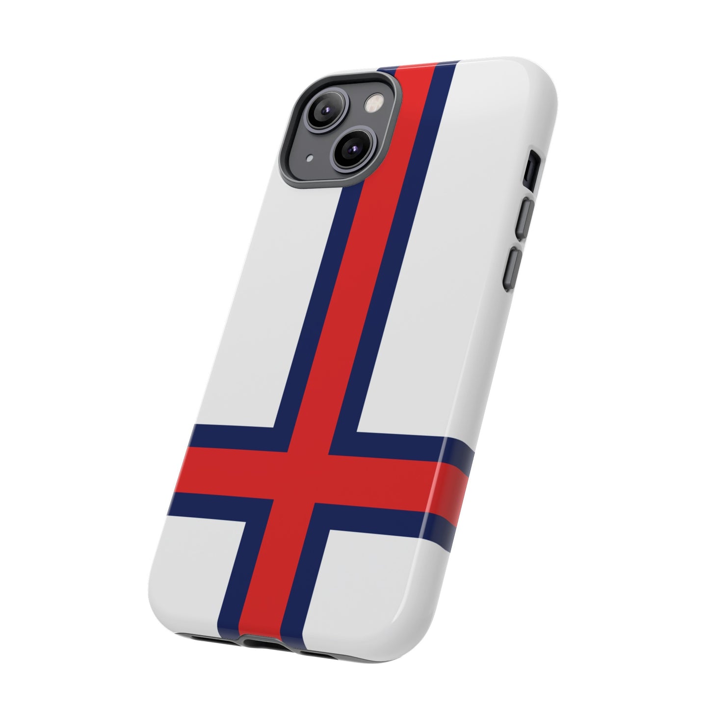 Faroe Island Denmark Flag Phone Case | iPhone 15 Plus/ Pro, 14, 13, 12| Google Pixel 7, Pro, 5| Samsung Galaxy S23 All Major Phone Models