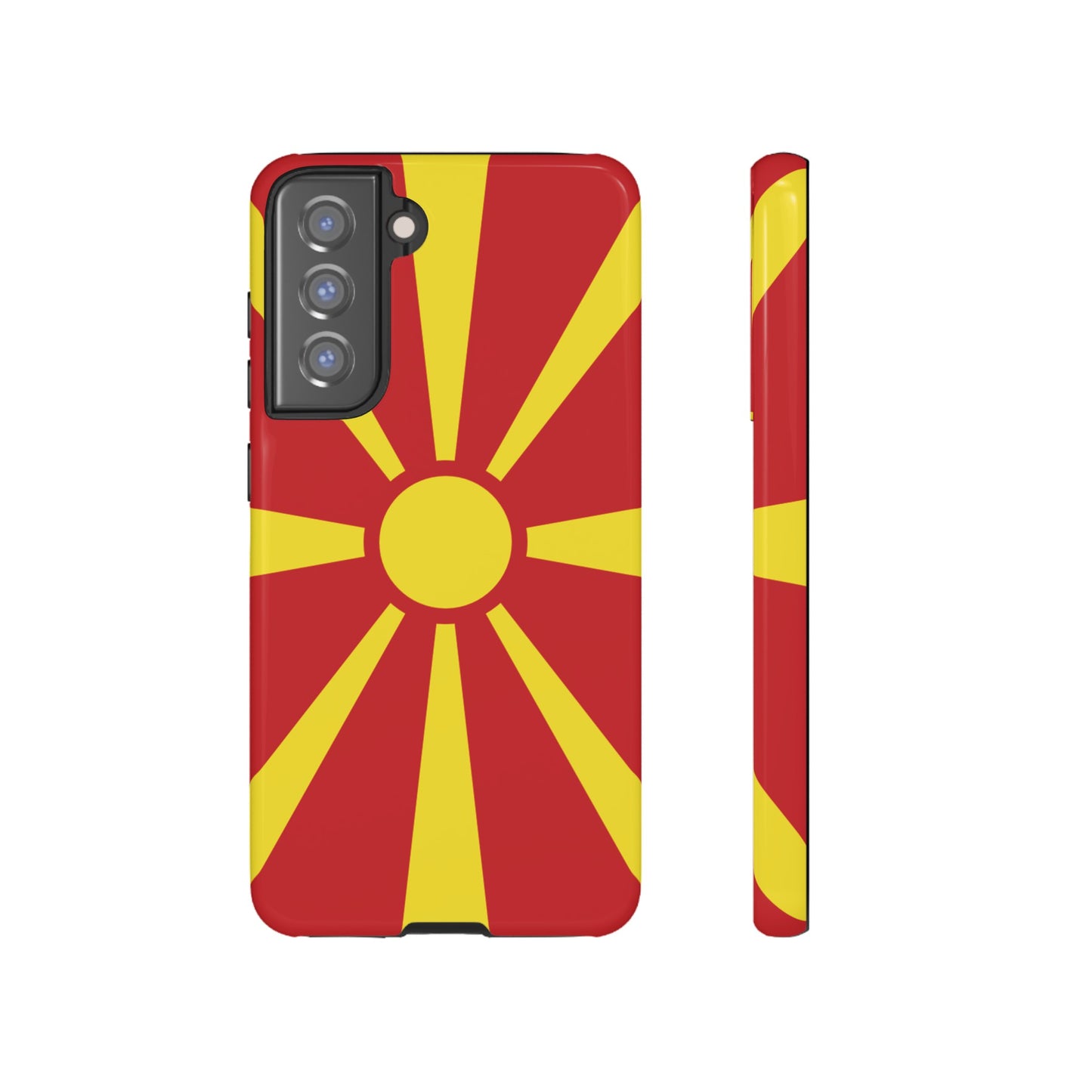 Macedonia Flag Phone Case | iPhone 15 Plus/ Pro, 14, 13, 12| Google Pixel 7, Pro, 5| Samsung Galaxy S23 All Major Phone Models