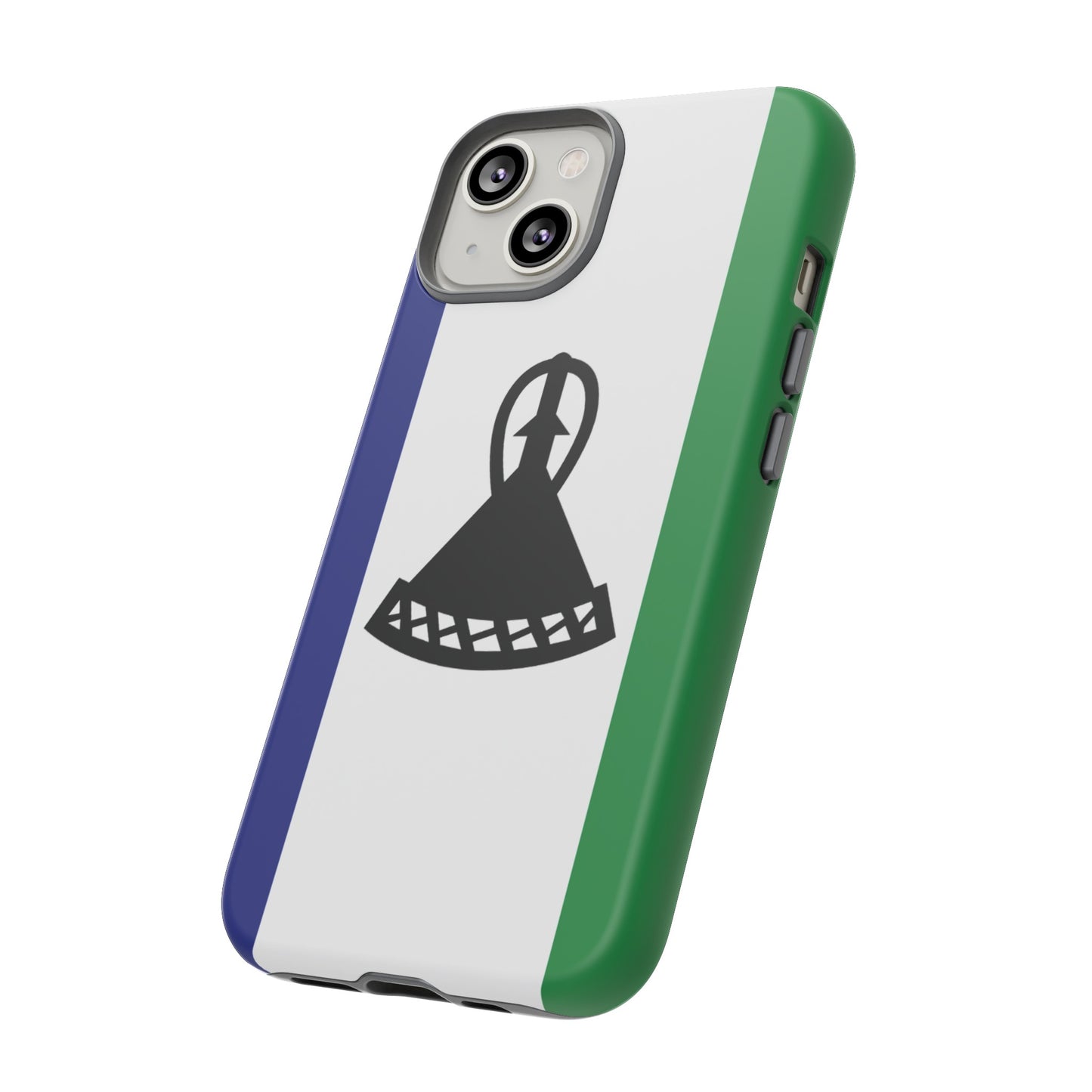 Lesotho Flag Phone Case | iPhone 15 Plus/ Pro, 14, 13, 12| Google Pixel 7, Pro, 5| Samsung Galaxy S23 All Major Phone Models