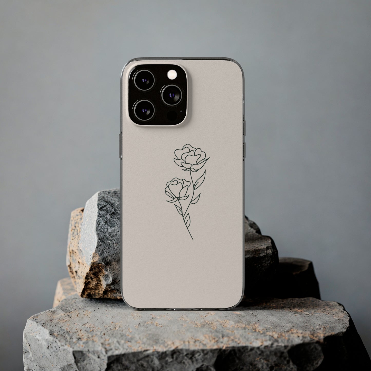 Simple Rose Phone Case | iPhone 15 Plus/ Pro, 14, 13, 12| Google Pixel 7, Pro, 5| Samsung Galaxy S23 All Major Phone Models