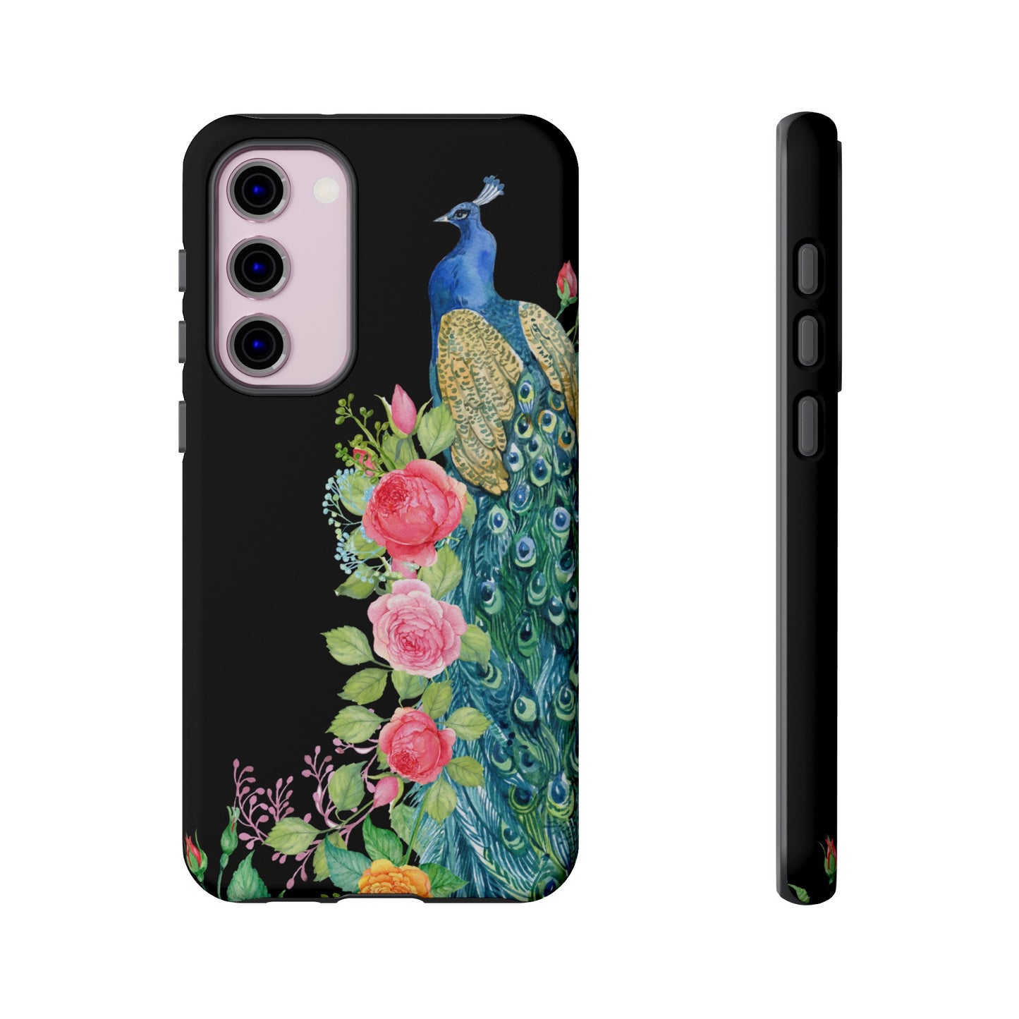 Peacock Wallpaper Phone Case | iPhone 15 Plus/ Pro, 14, 13, 12| Google Pixel 7, Pro, 5| Samsung Galaxy S23 All Major Phone Models