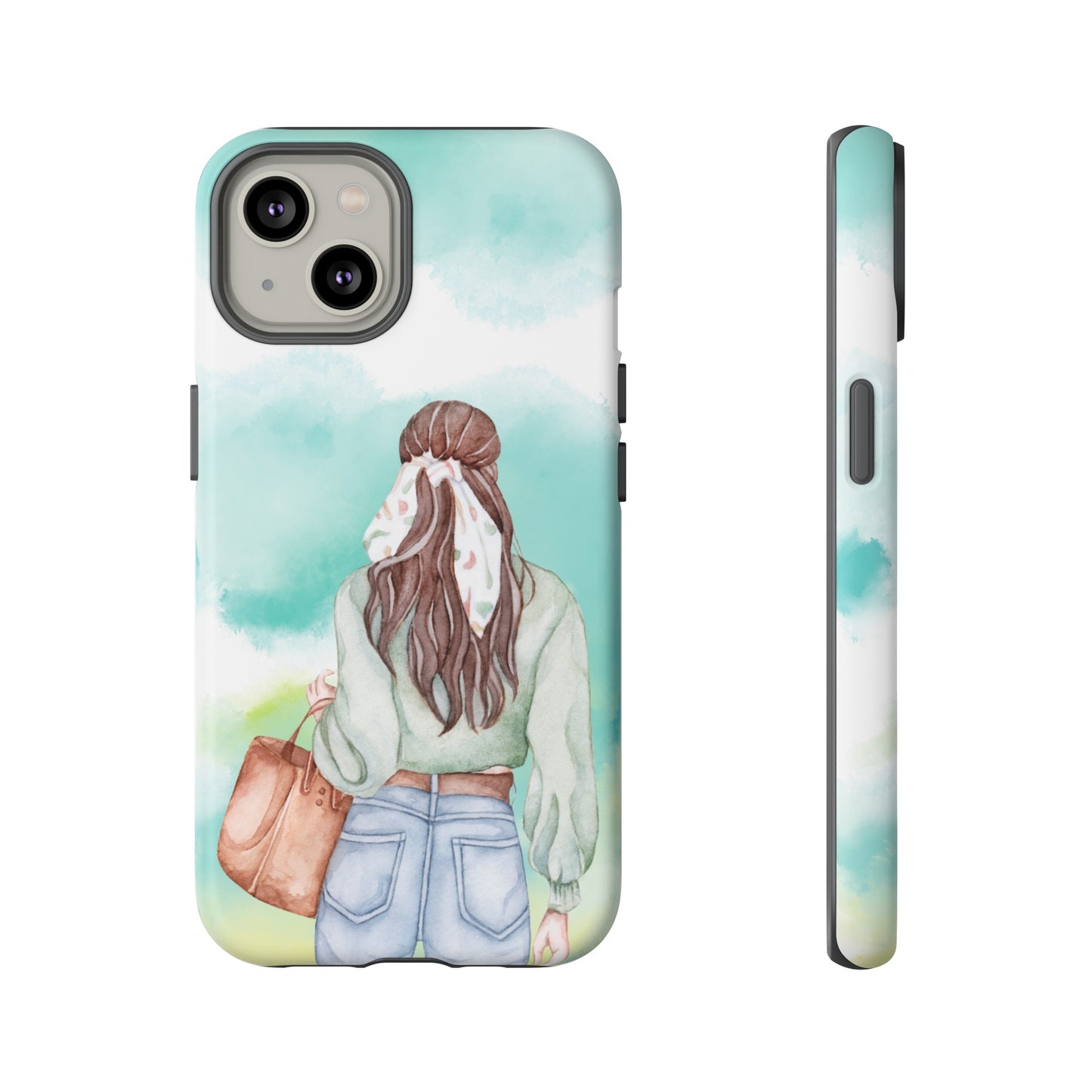 Girl Wallpaper Phone Case | iPhone 15 Plus/ Pro, 14, 13, 12| Google Pixel 7, Pro, 5| Samsung Galaxy S23 All Major Phone Models