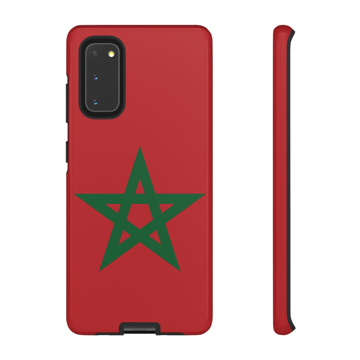 Morocco Flag Phone Case | iPhone 15 Plus/ Pro, 14, 13, 12| Google Pixel 7, Pro, 5| Samsung Galaxy S23 All Major Phone Models