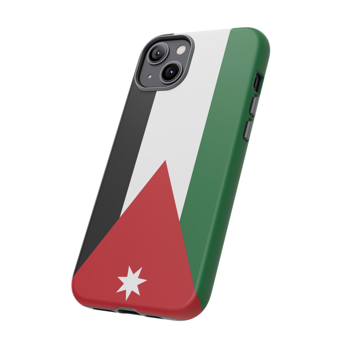 Jordan Flag Phone Case |iPhone 15 Plus/ Pro, 14, 13, 12|Google Pixel 7, Pro, 5| Samsung Galaxy S23 All Major Phone Models