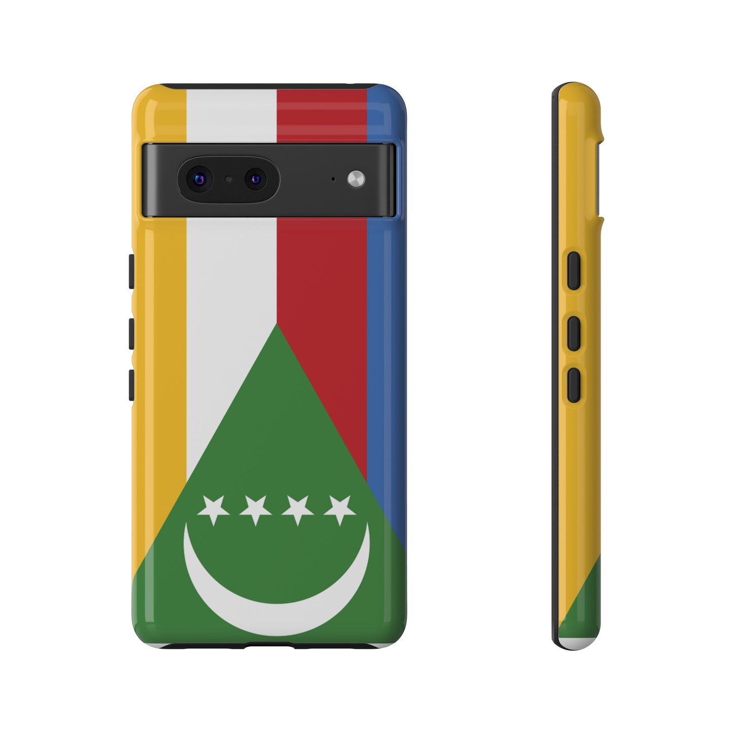 Comoros Flag Phone Case | iPhone 15 Plus/ Pro, 14, 13, 12| Google Pixel 7, Pro, 5| Samsung Galaxy S23 All Major Phone Models