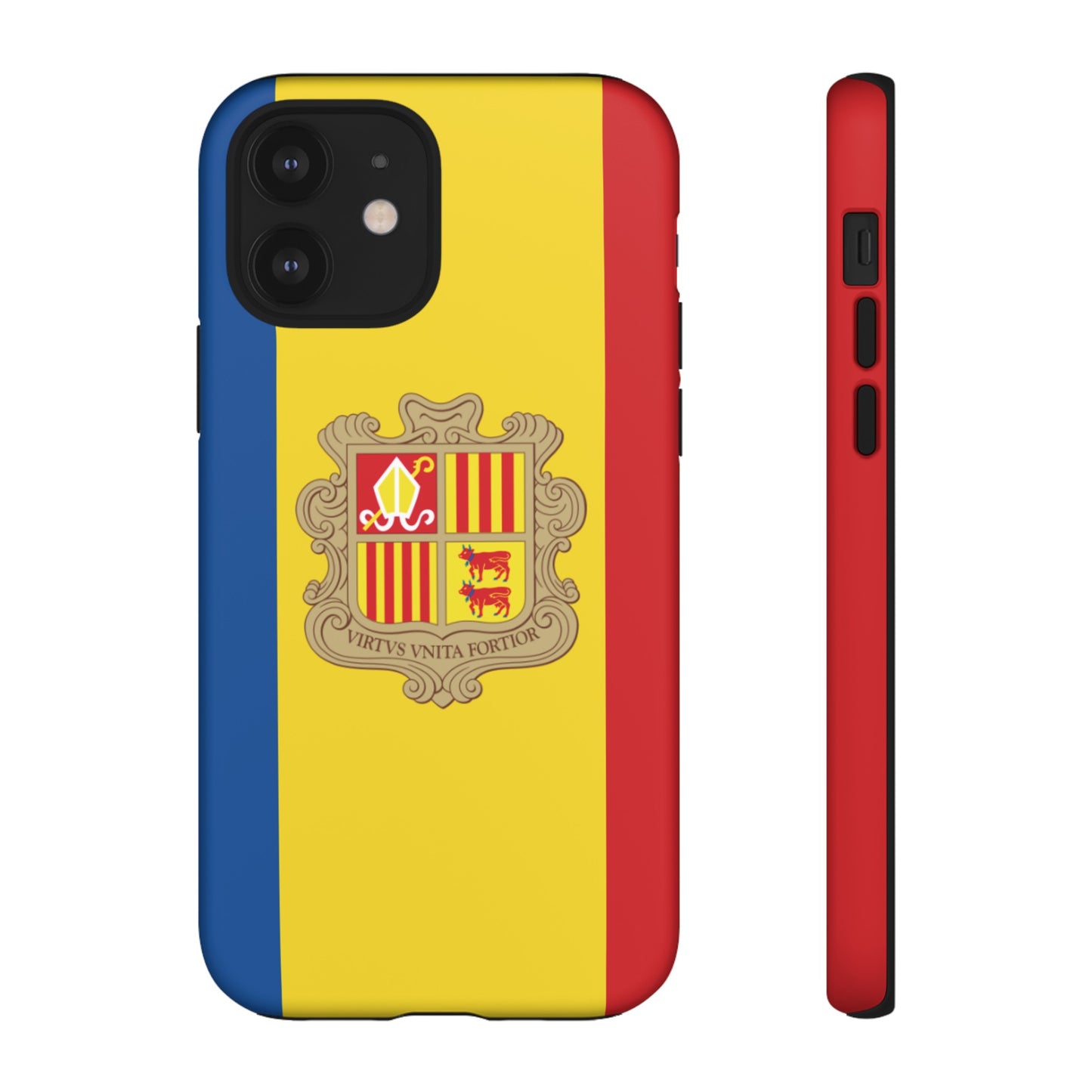 Andorra Flag Phone Case | iPhone 15 Plus/ Pro, 14, 13, 12| Google Pixel 7, Pro, 5| Samsung Galaxy S23 All Major Phone Models