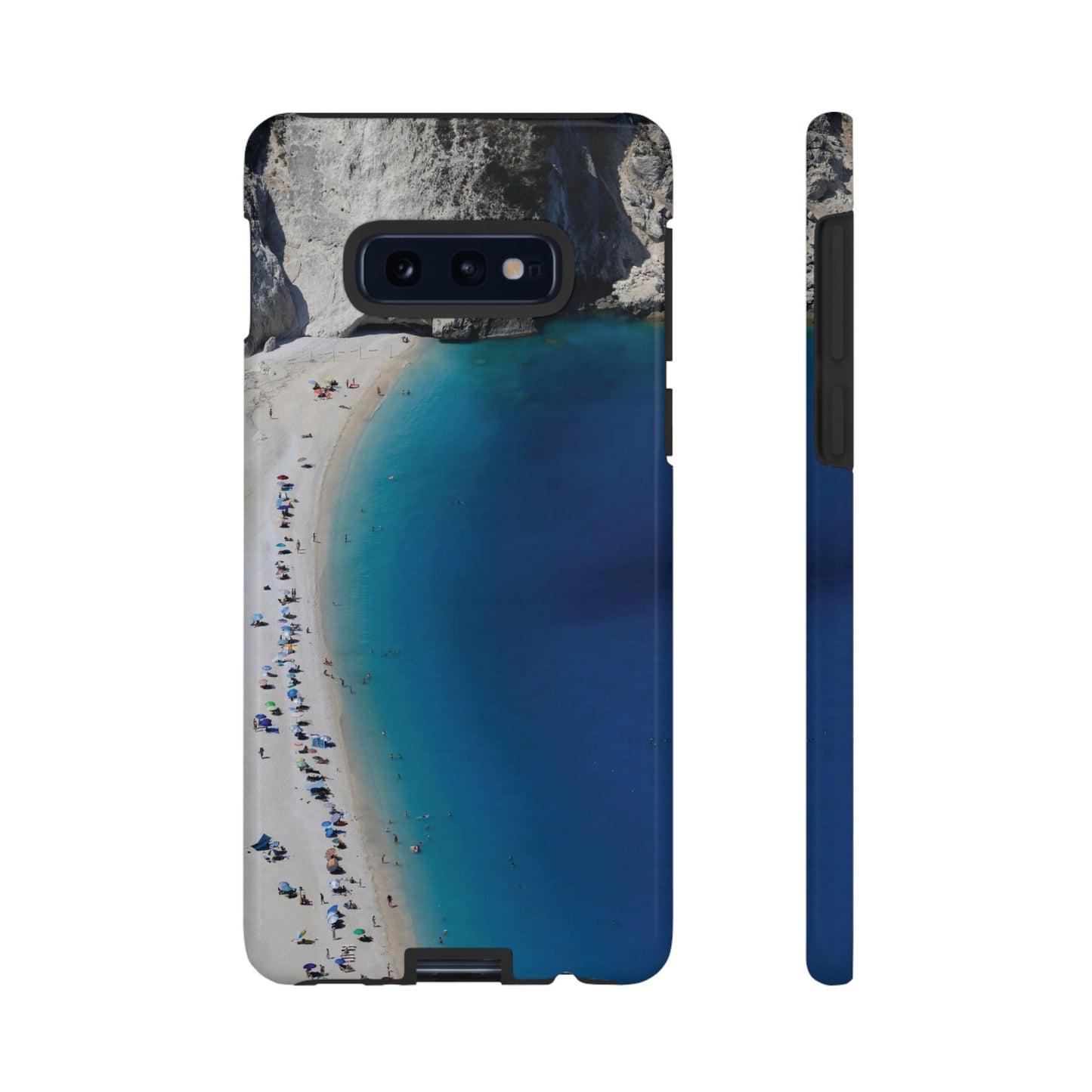 Blue Beach Wallpaper Phone Case | iPhone 15 Plus/ Pro, 14, 13, 12| Google Pixel 7, Pro, 5| Samsung Galaxy S23 All Major Phone Models