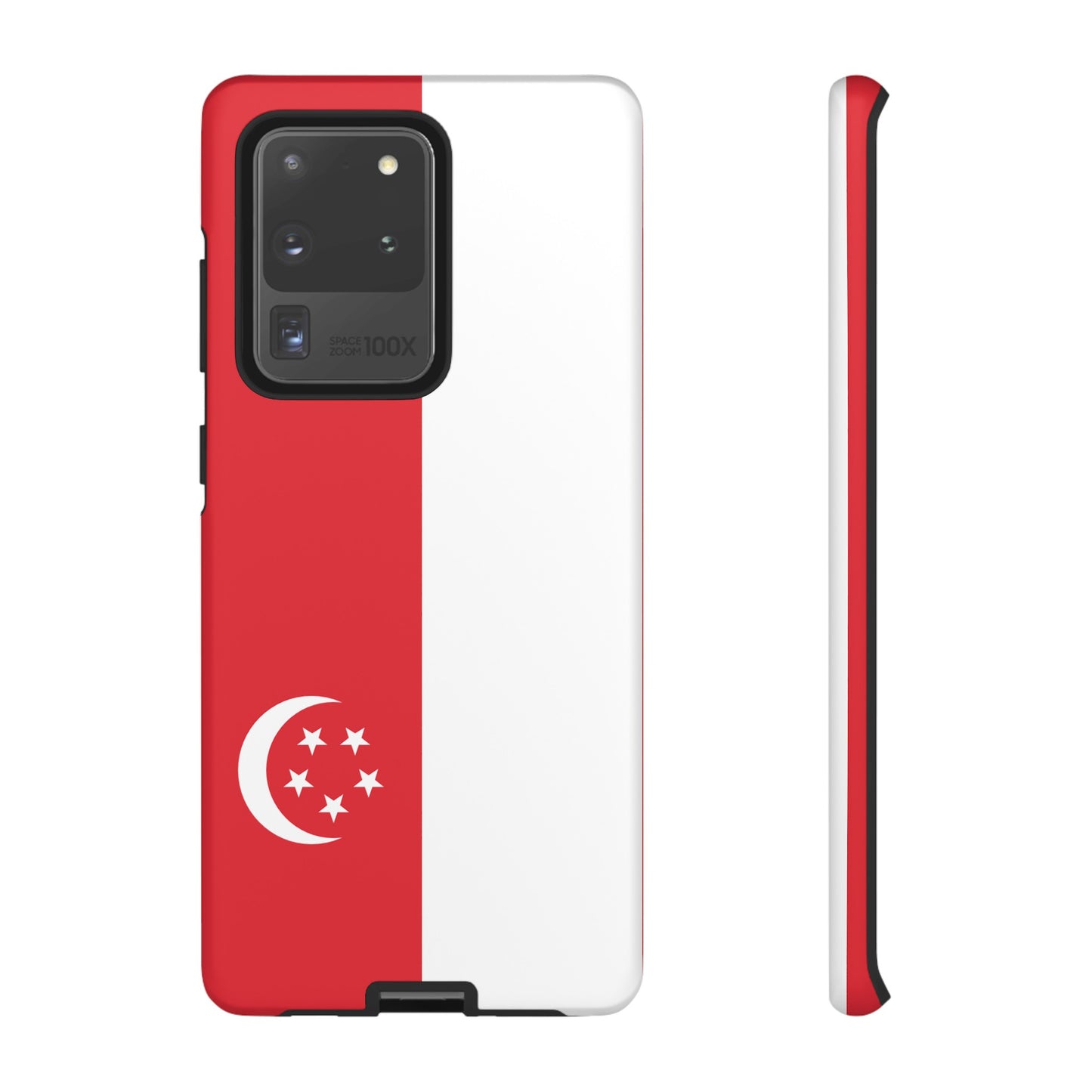 Singapore Flag Phone Case | iPhone 15 Plus/ Pro, 14, 13, 12| Google Pixel 7, Pro, 5| Samsung Galaxy S23 All Major Phone Models