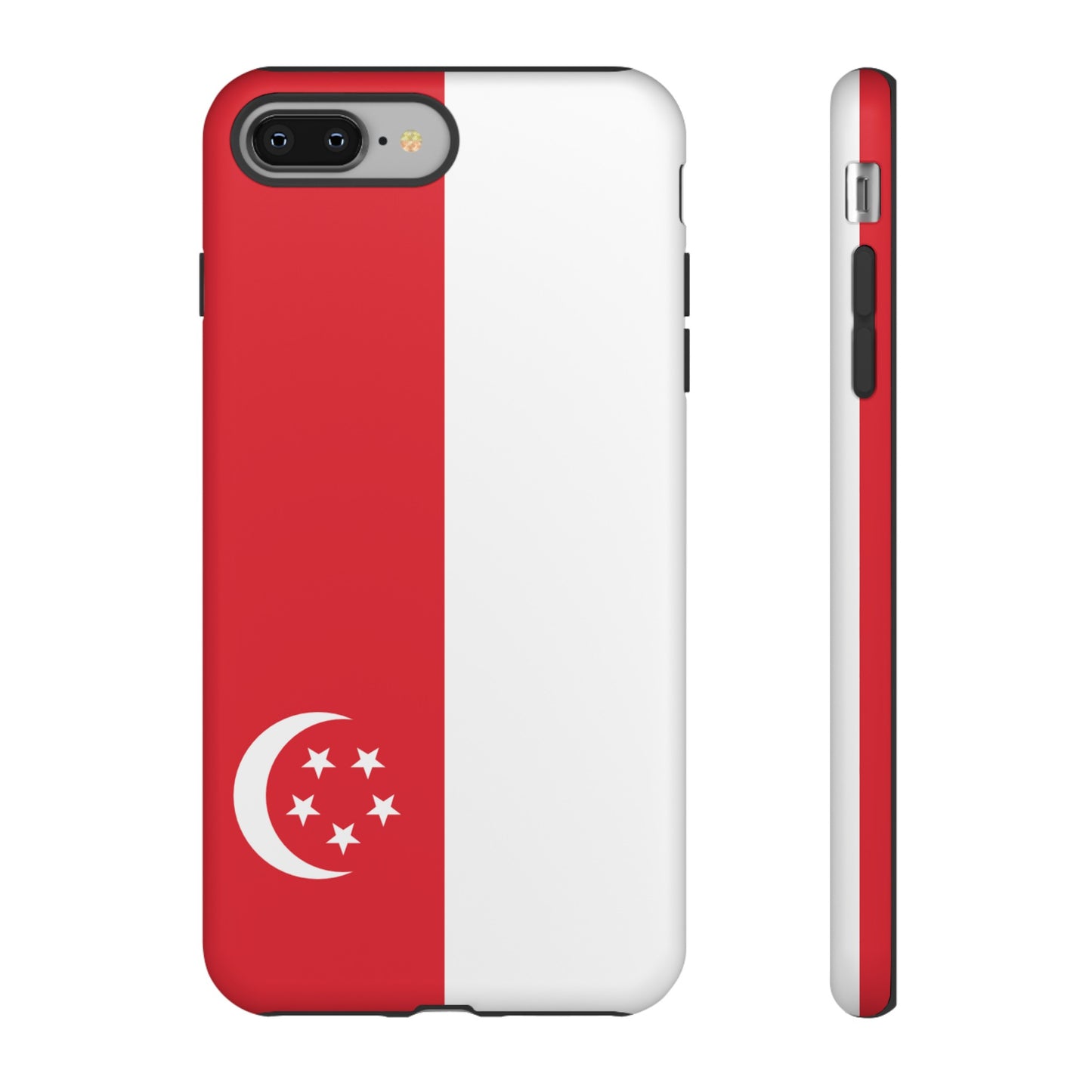 Singapore Flag Phone Case | iPhone 15 Plus/ Pro, 14, 13, 12| Google Pixel 7, Pro, 5| Samsung Galaxy S23 All Major Phone Models