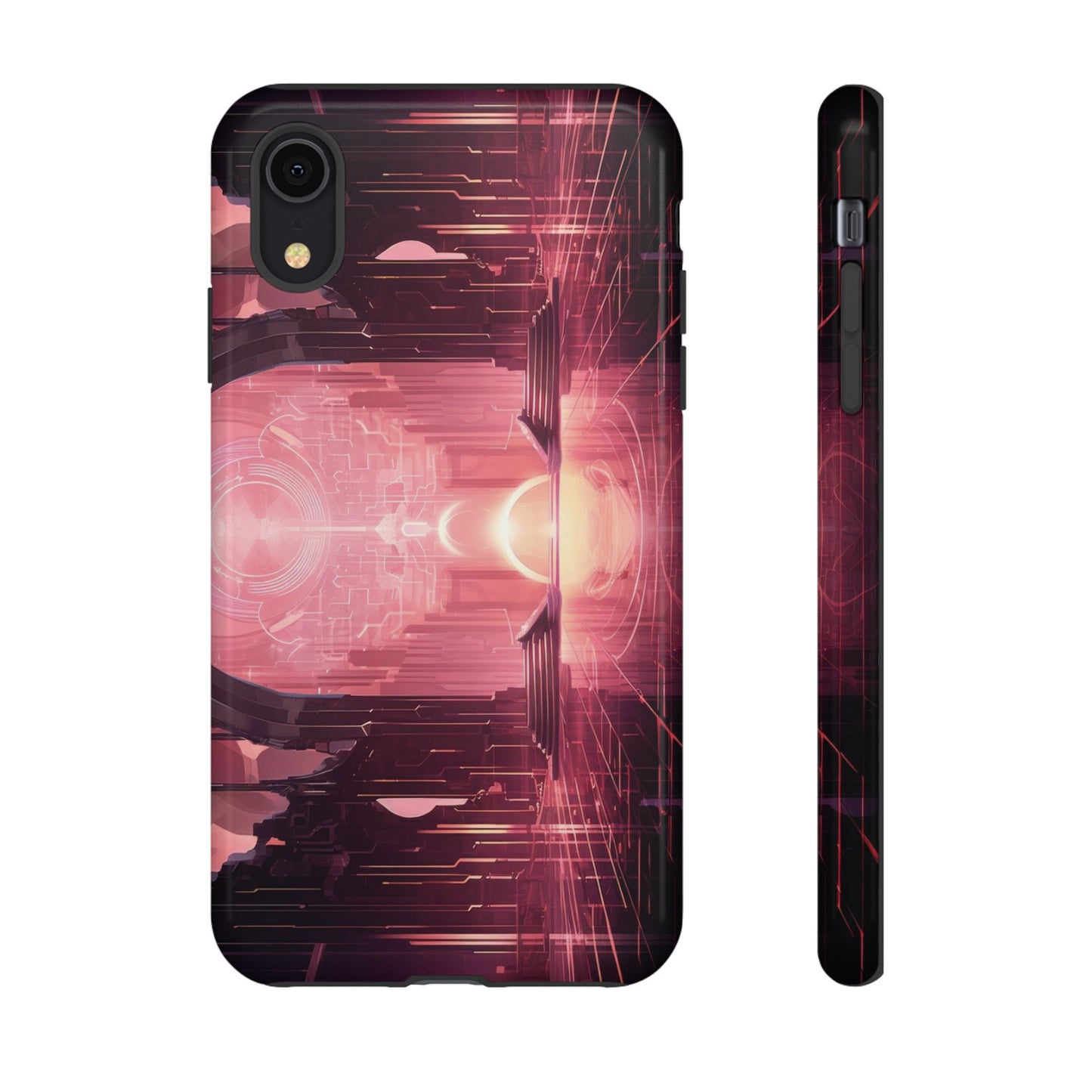 Sci-Fi Hall Wallpaper Phone Case | iPhone 15 Plus/ Pro, 14, 13, 12| Google Pixel 7, Pro, 5| Samsung Galaxy S23 All Major Phone Models