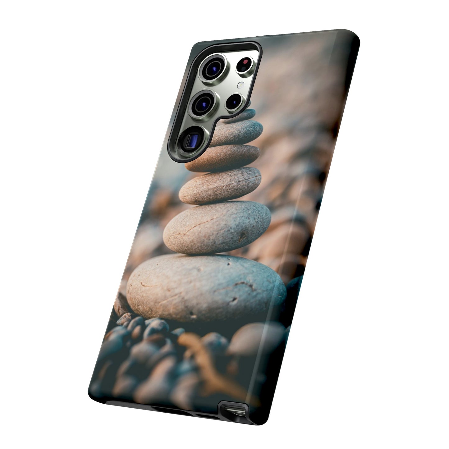 Rock Stack Wallpaper Phone Case | iPhone 15 Plus/ Pro, 14, 13, 12| Google Pixel 7, Pro, 5| Samsung Galaxy S23 All Major Phone Models