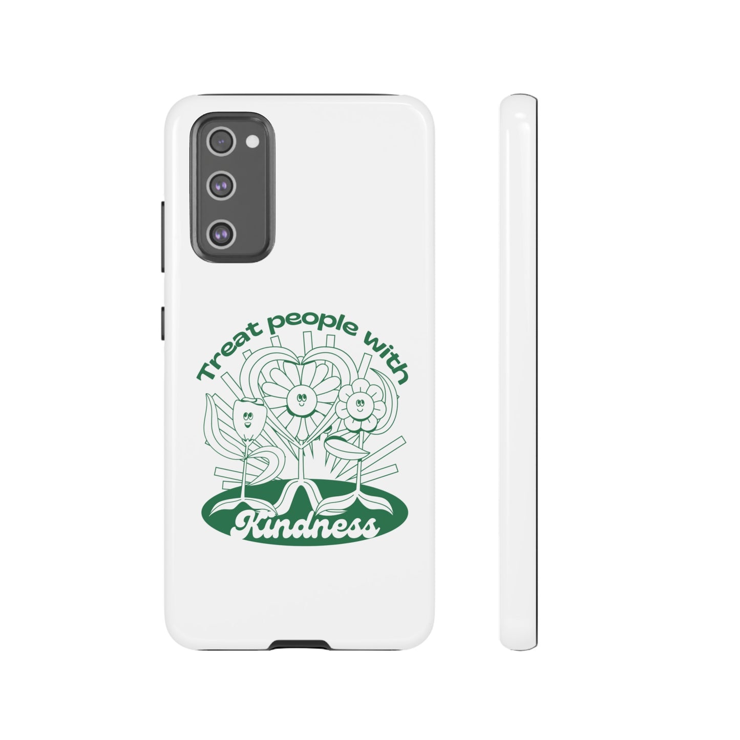 Treat People With Kindness Phone Case | iPhone 15 Plus/ Pro, 14, 13, 12| Google Pixel 7, Pro, 5| Samsung Galaxy S23 All Major Phone Models