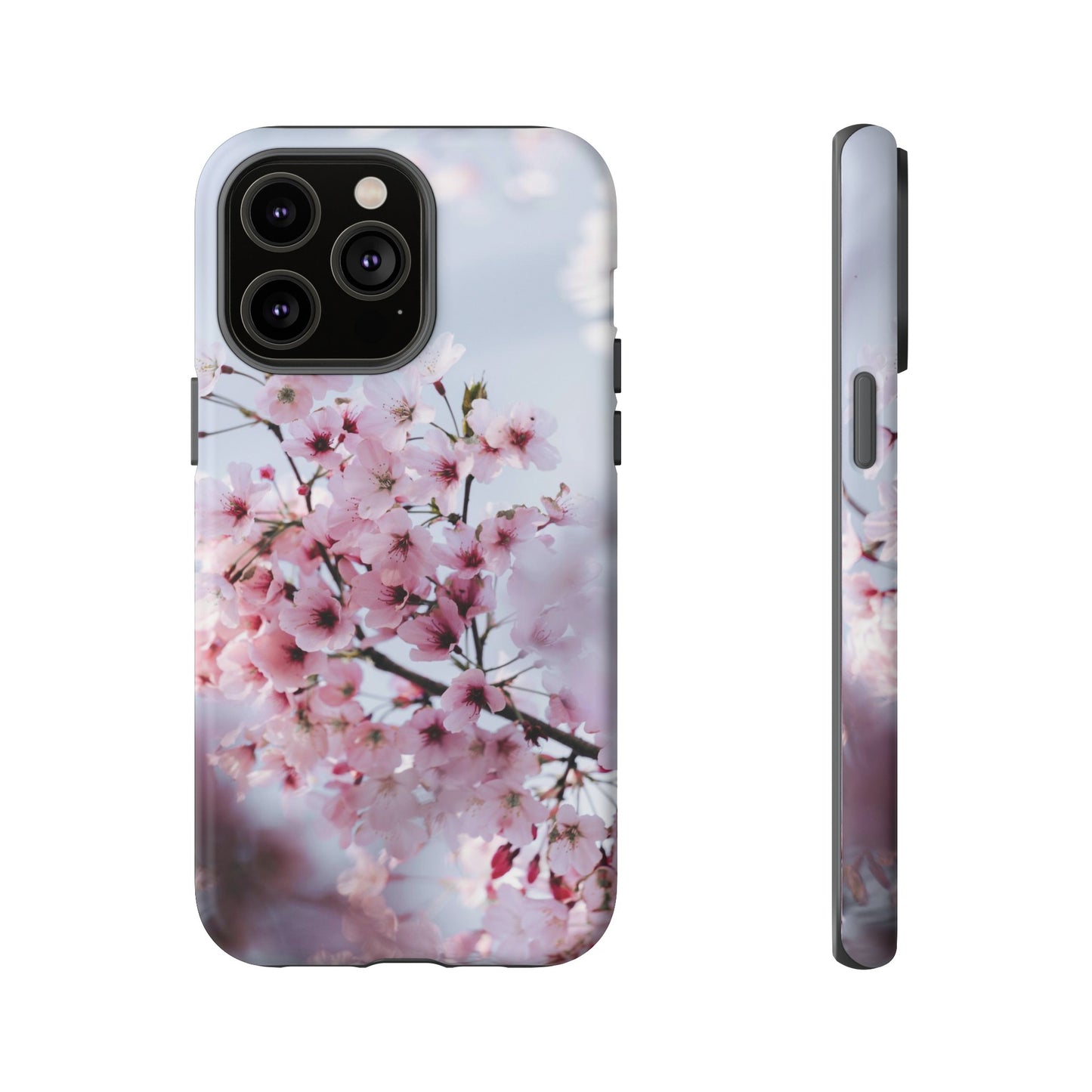 Pink Blossom Wallpaper Phone Case | iPhone 15 Plus/ Pro, 14, 13, 12| Google Pixel 7, Pro, 5| Samsung Galaxy S23 All Major Phone Models