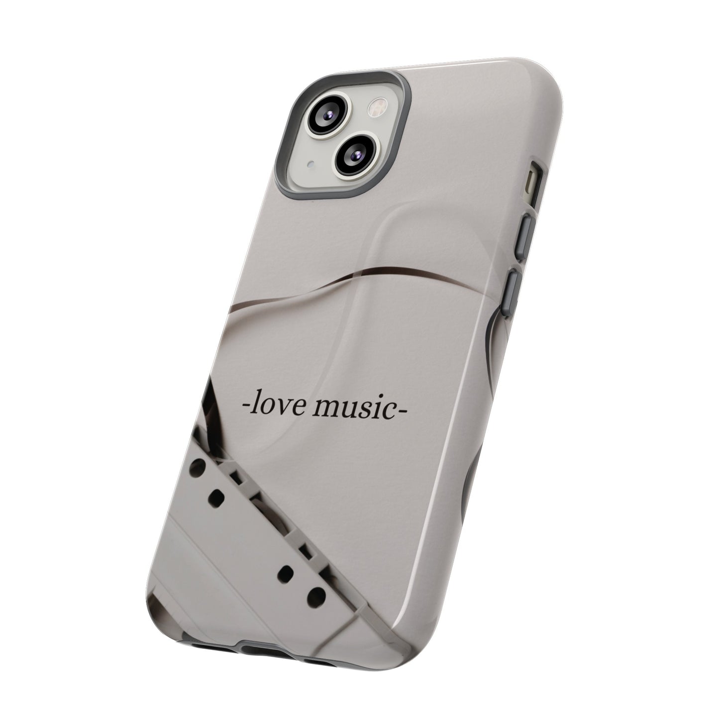 Love Music Wallpaper Phone Case | iPhone 15 Plus/ Pro, 14, 13, 12| Google Pixel 7, Pro, 5| Samsung Galaxy S23 All Major Phone Models