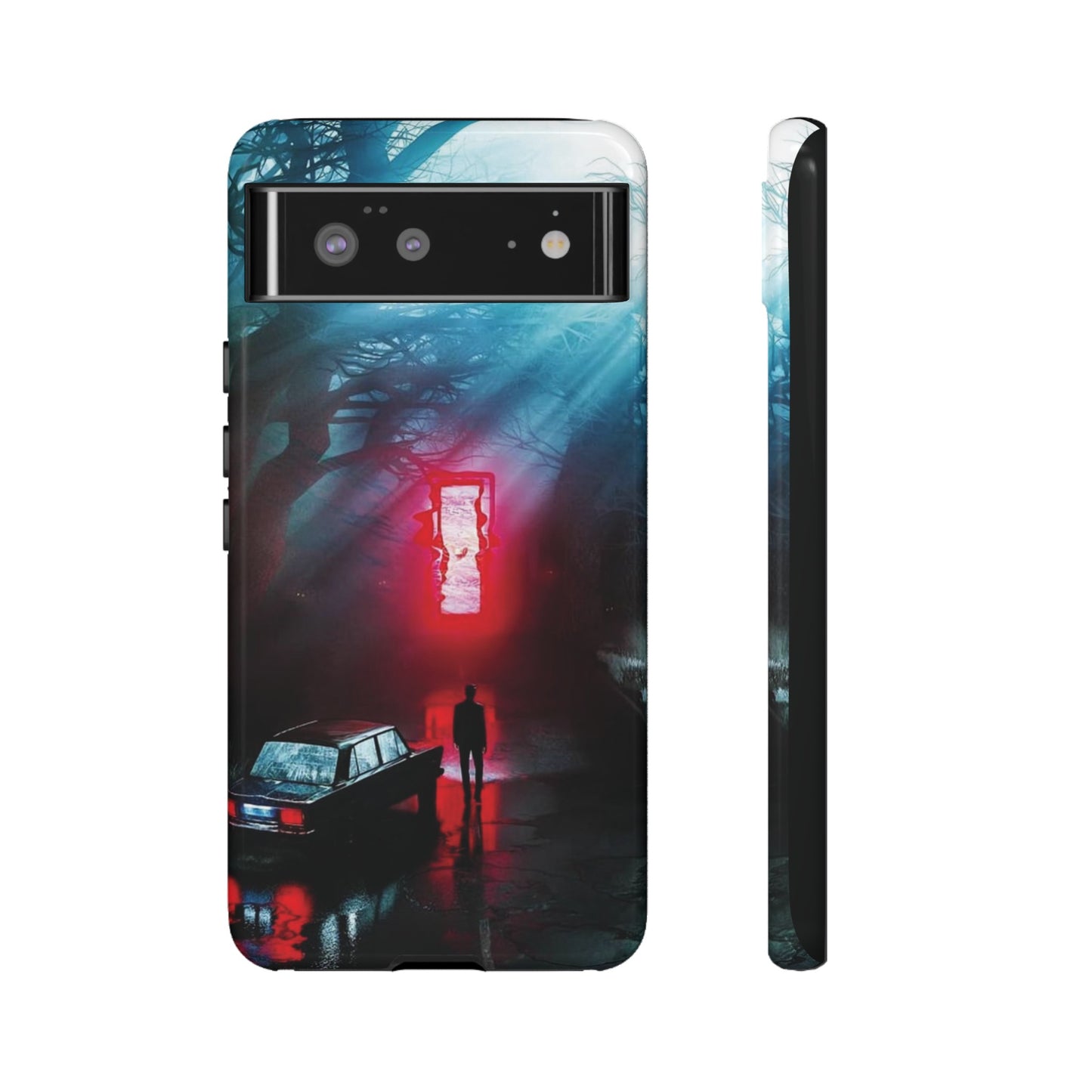 Red Glow Horror Wallpaper Phone Case | iPhone 15 Plus/ Pro, 14, 13, 12| Google Pixel 7, Pro, 5| Samsung Galaxy S23 All Major Phone Models