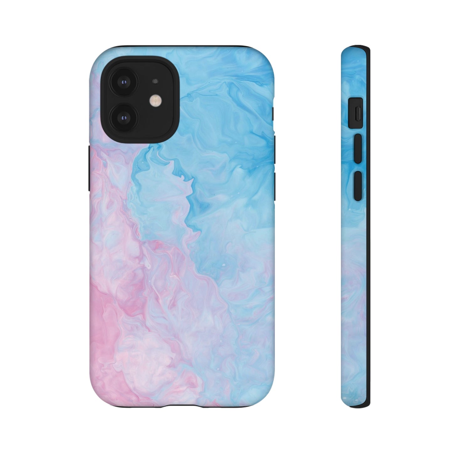 Splash of Blue & Pink Wallpaper Phone Case |iPhone 15 Plus/ Pro, 14, 13, 12|Google Pixel 7, Pro, 5|Samsung Galaxy S23 All Major Phone Models