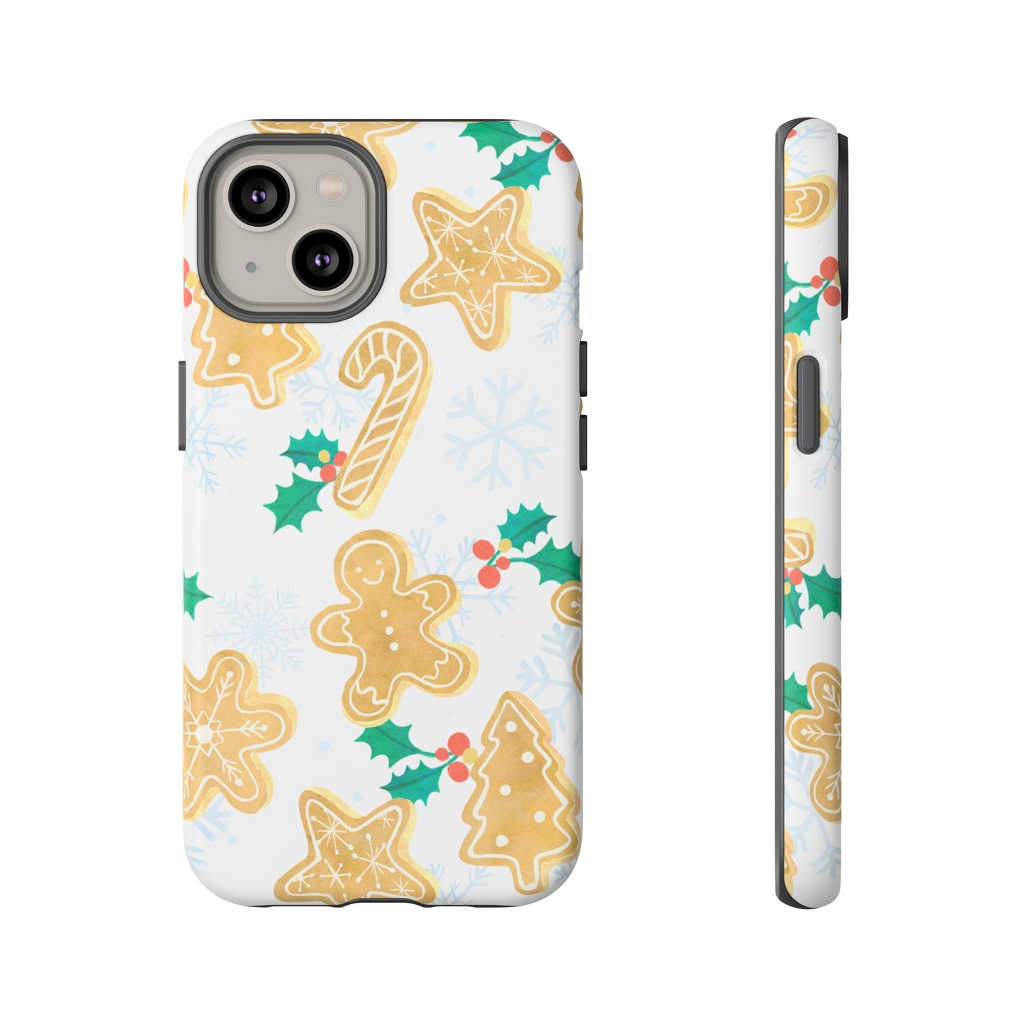 Gingerbread Wallpaper Phone Case | iPhone 15 Plus/ Pro, 14, 13, 12| Google Pixel 7, Pro, 5| Samsung Galaxy S23 All Major Phone Models