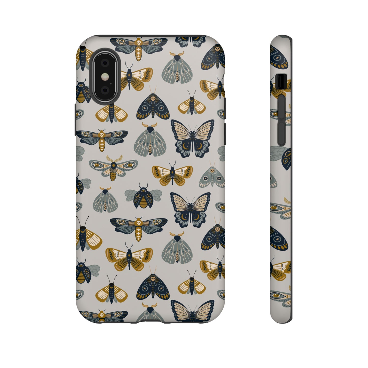 Butterfly and Moth Wallpaper Phone Case | iPhone 15 Plus/ Pro, 14, 13, 12| Google Pixel 7, Pro, 5| Samsung Galaxy S23 All Major Phone Models