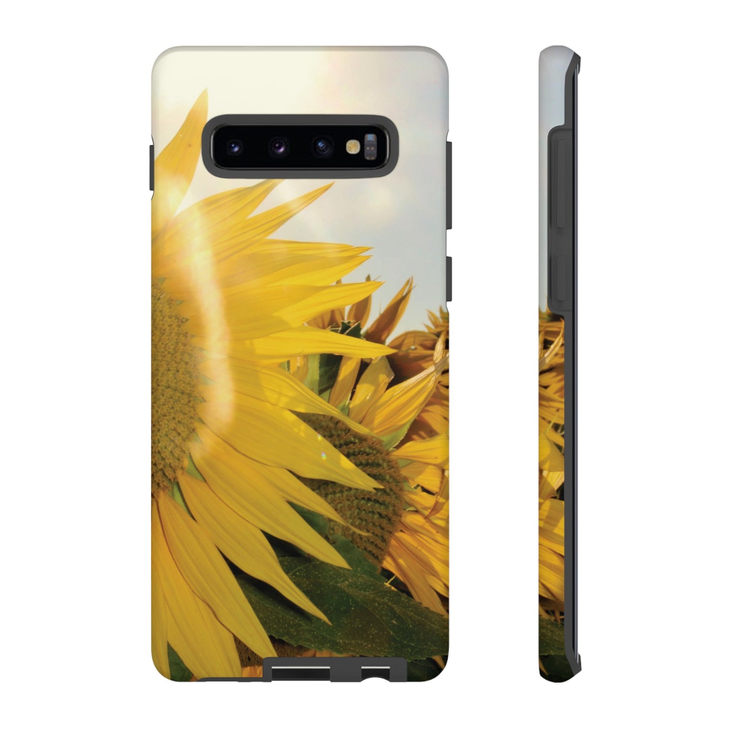 Bright Sunflower Wallpaper Phone Case | iPhone 15 Plus/ Pro, 14, 13, 12| Google Pixel 7, Pro, 5| Samsung Galaxy S23 All Major Phone Models