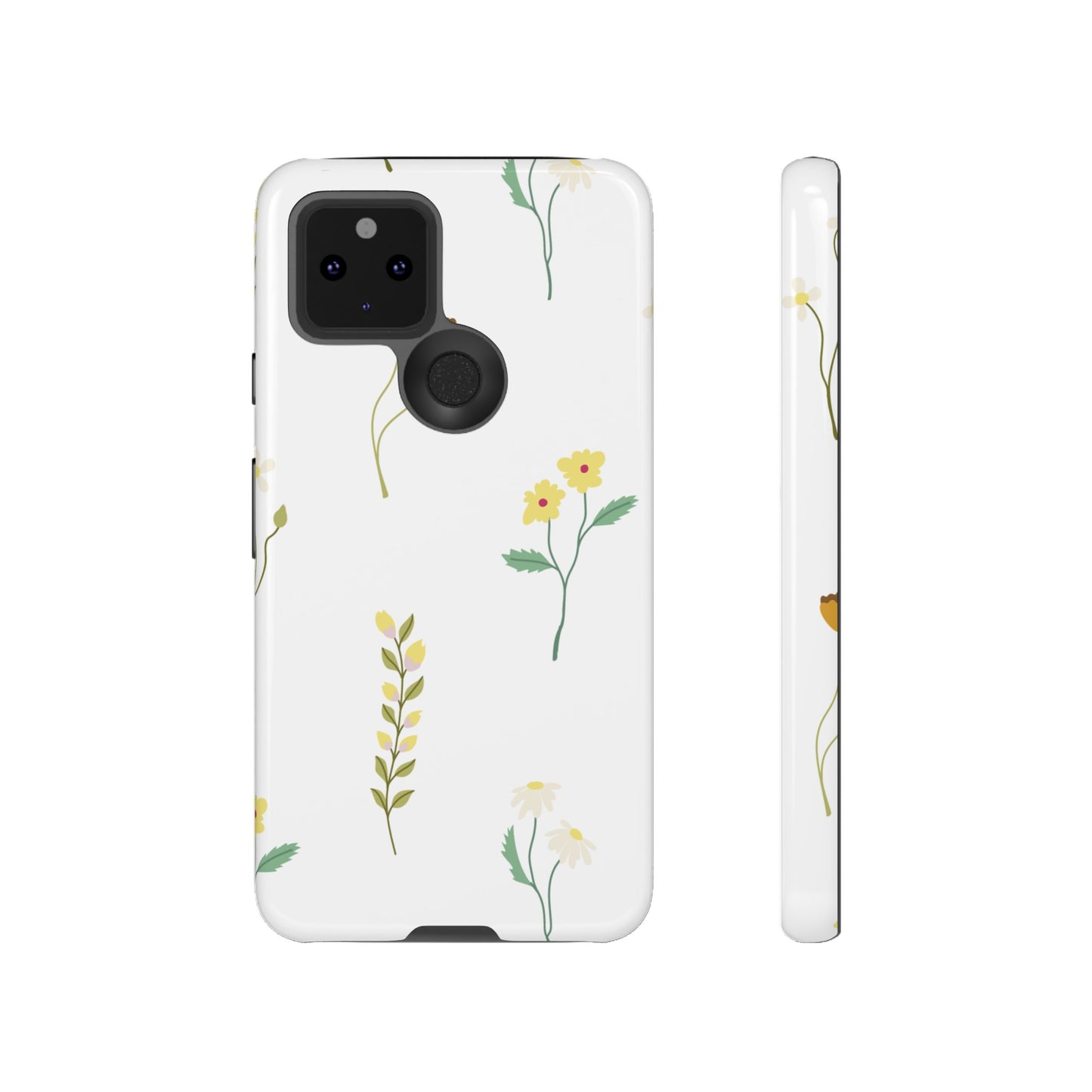 Delicate Floral Wallpaper Phone Case | iPhone 15 Plus/ Pro, 14, 13, 12| Google Pixel 7, Pro, 5| Samsung Galaxy S23 All Major Phone Models