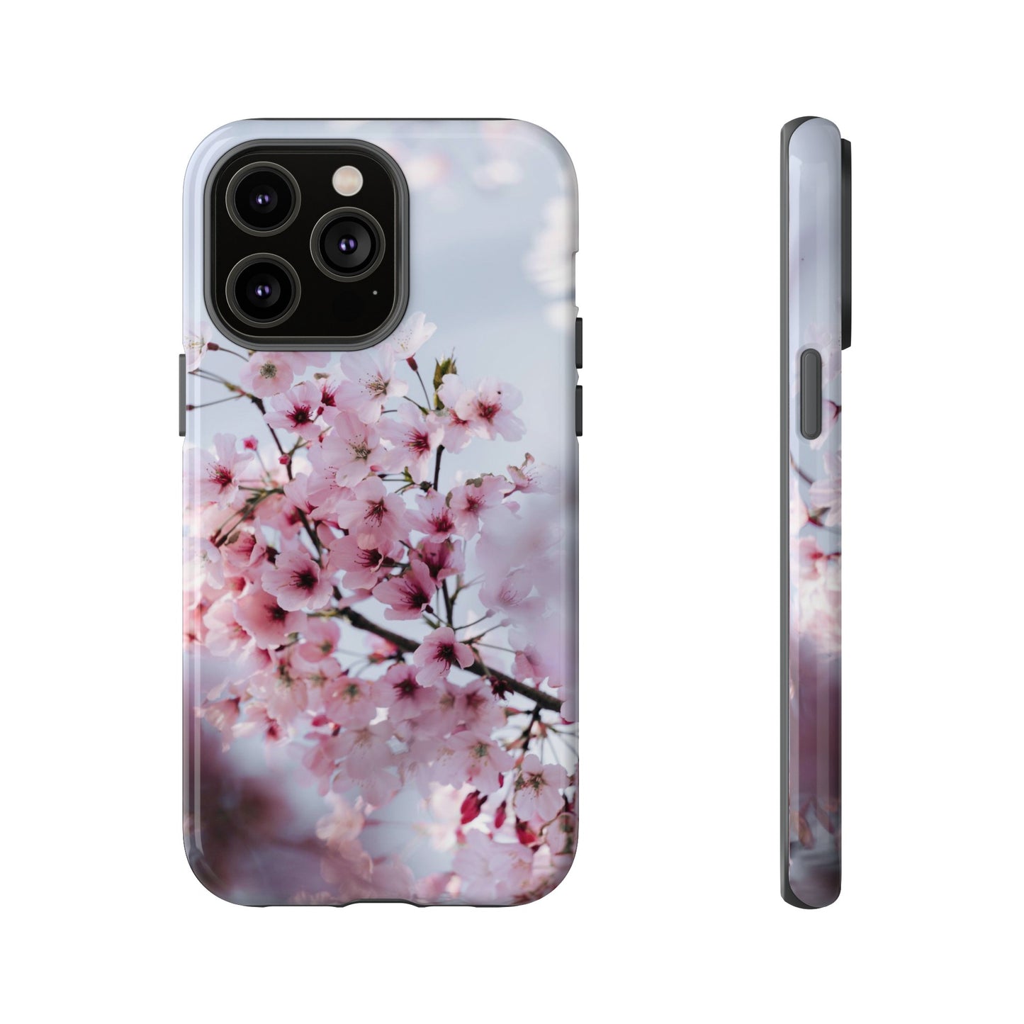 Pink Blossom Wallpaper Phone Case | iPhone 15 Plus/ Pro, 14, 13, 12| Google Pixel 7, Pro, 5| Samsung Galaxy S23 All Major Phone Models