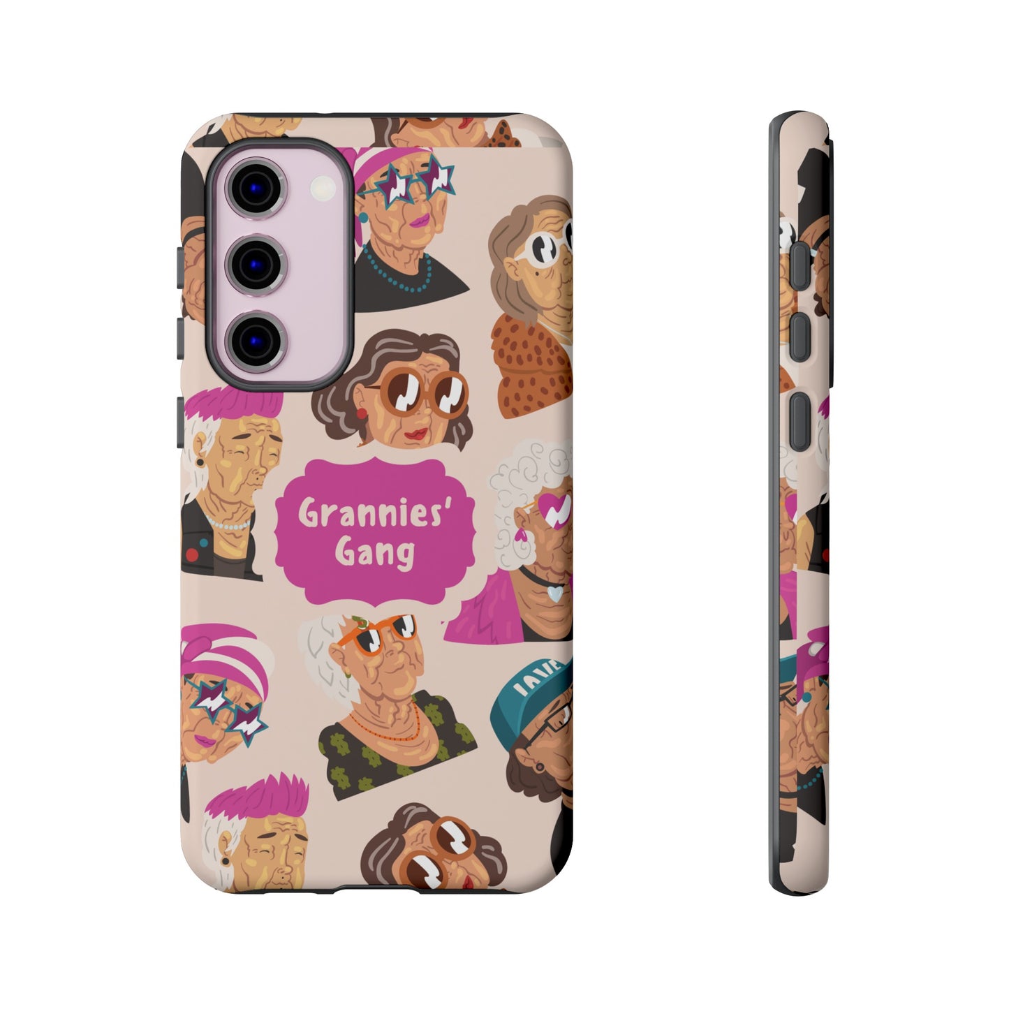 Grannies' Gang Wallpaper Phone Case | iPhone 15 Plus/ Pro, 14, 13, 12| Google Pixel 7, Pro, 5| Samsung Galaxy S23 All Major Phone Models