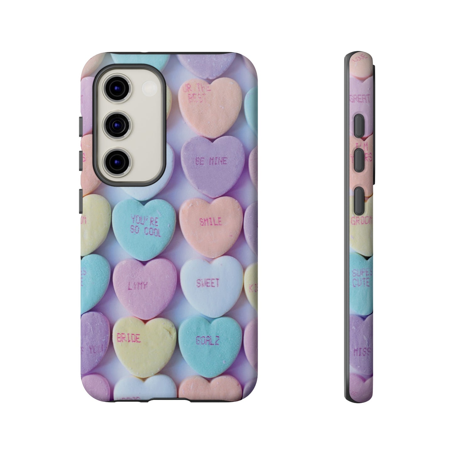 Hearts Valentine's Day Wallpaper Phone Case | iPhone 15 Plus/ Pro, 14, 13, 12| Google Pixel 7, Pro, 5| Samsung Galaxy S23 All Major Phone Models