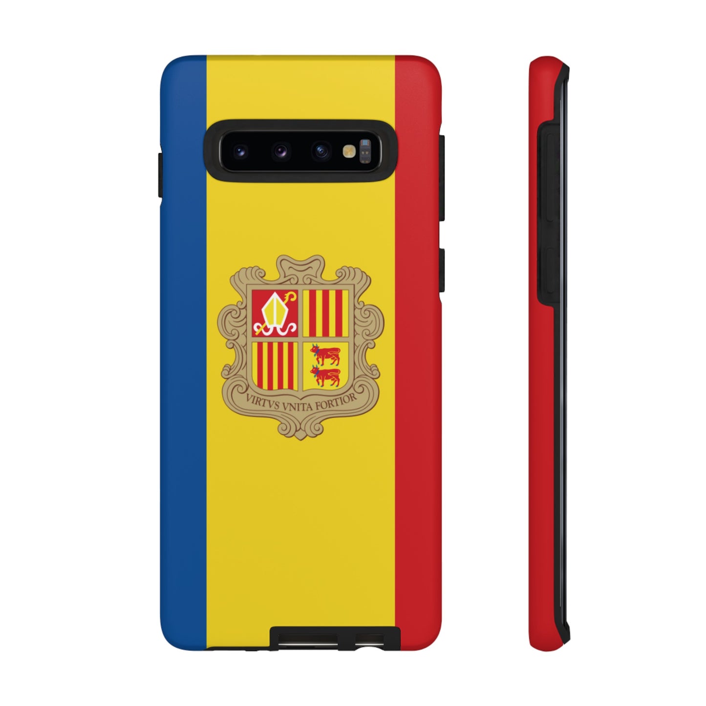 Andorra Flag Phone Case | iPhone 15 Plus/ Pro, 14, 13, 12| Google Pixel 7, Pro, 5| Samsung Galaxy S23 All Major Phone Models