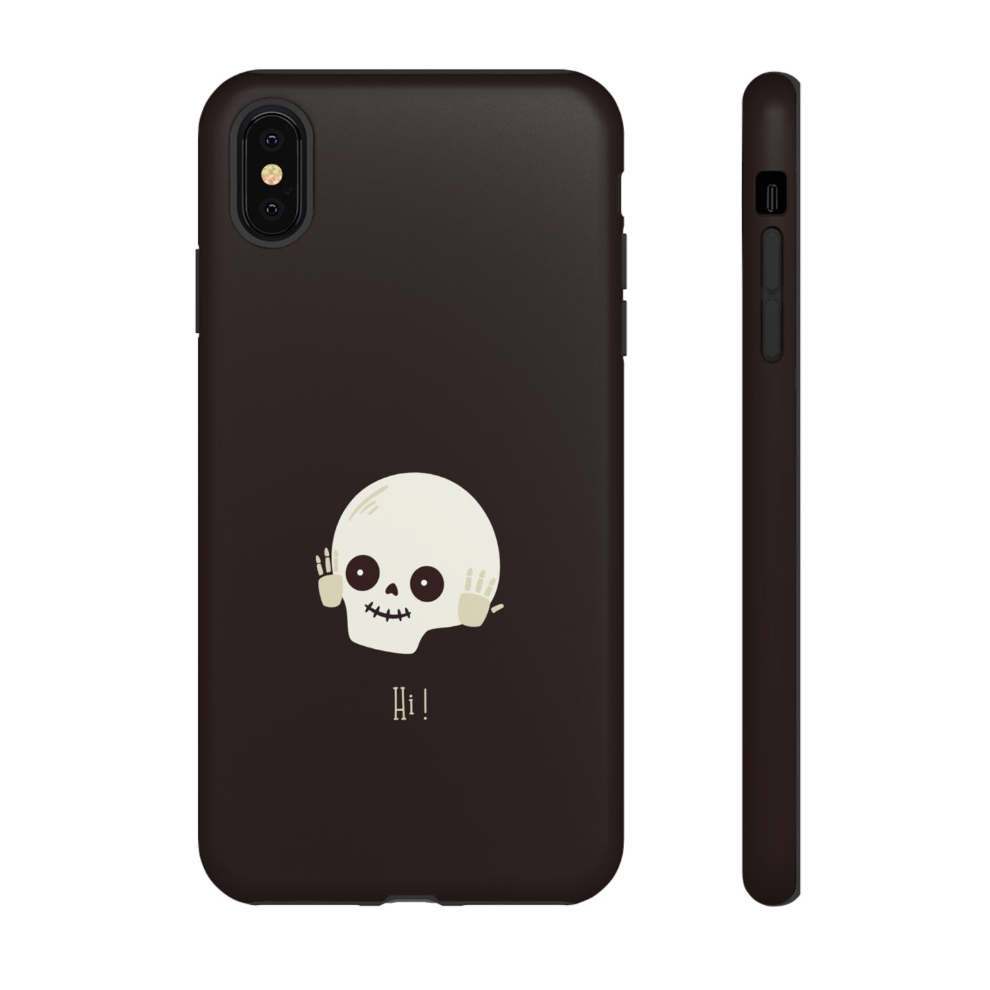 Hello Skull Phone Case | iPhone 15 Plus/ Pro, 14, 13, 12| Google Pixel 7, Pro, 5| Samsung Galaxy S23 All Major Phone Models