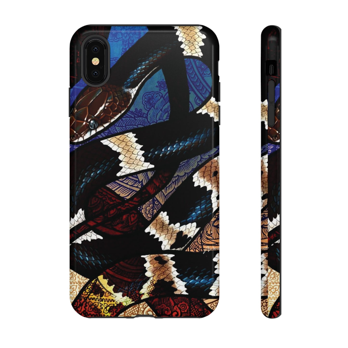 Snake Wallpaper Phone Case | iPhone 15 Plus/ Pro, 14, 13, 12| Google Pixel 7, Pro, 5| Samsung Galaxy S23 All Major Phone Models