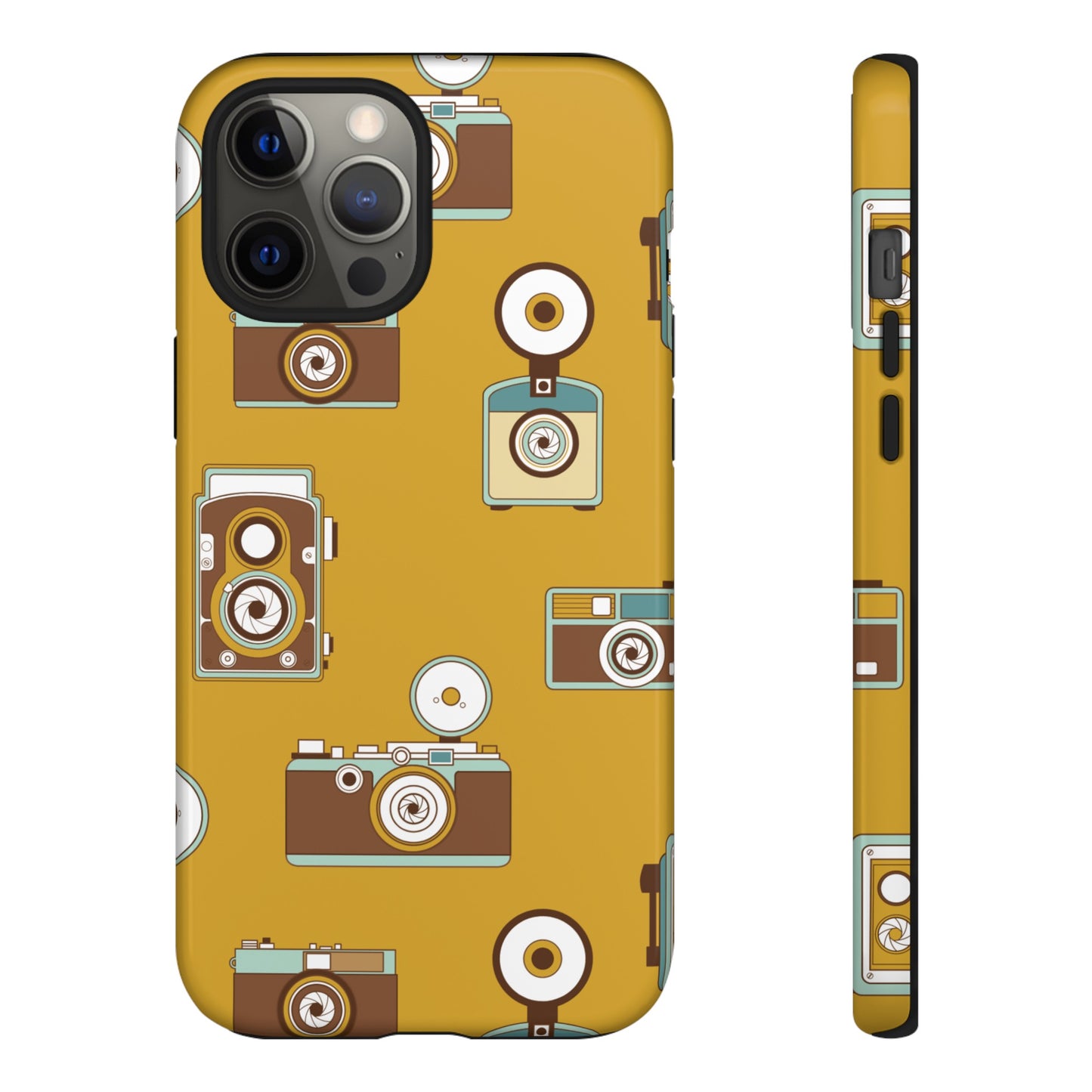 Vintage Camera Wallpaper Phone Case | iPhone 15 Plus/ Pro, 14, 13, 12| Google Pixel 7, Pro, 5| Samsung Galaxy S23 All Major Phone Models