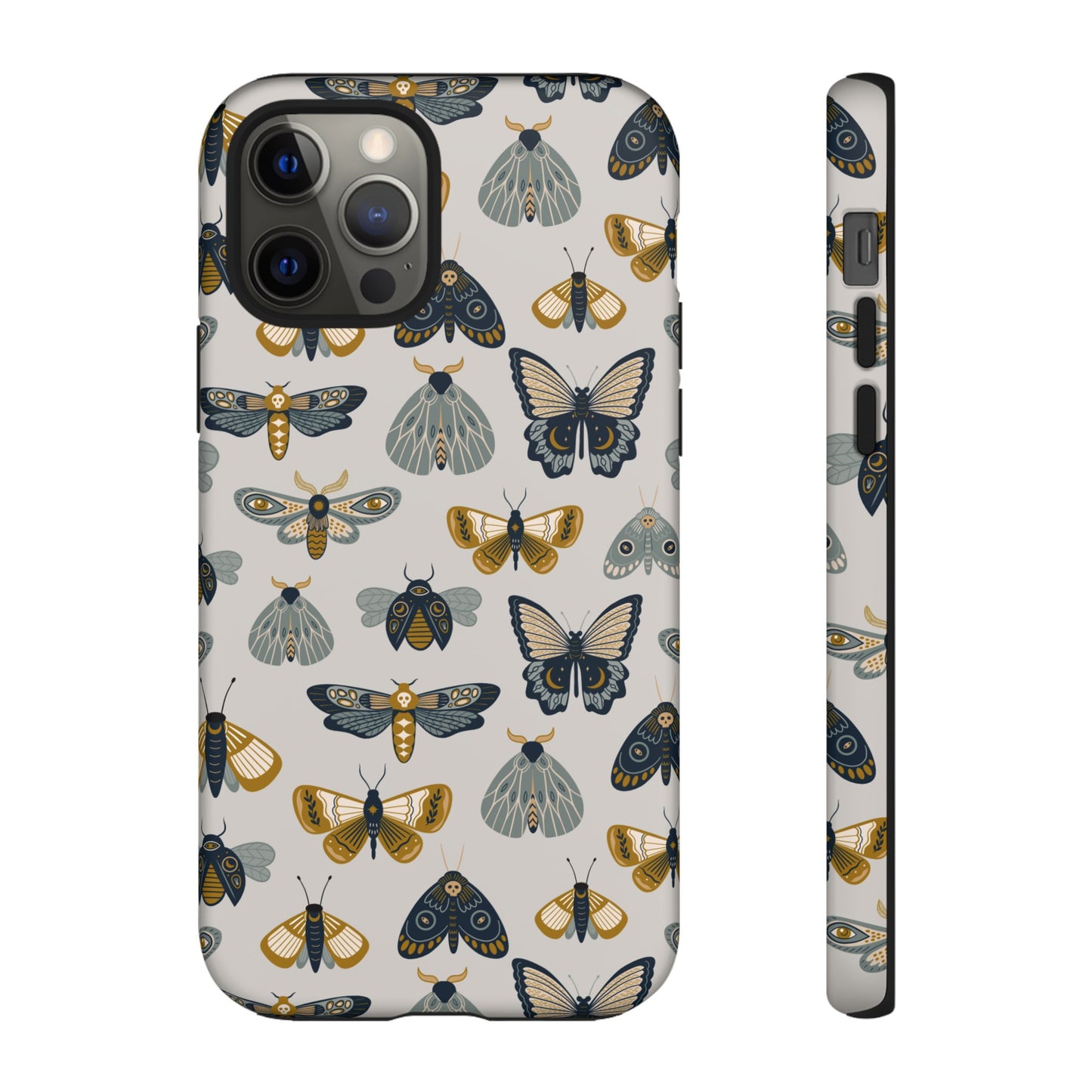 Butterfly and Moth Wallpaper Phone Case | iPhone 15 Plus/ Pro, 14, 13, 12| Google Pixel 7, Pro, 5| Samsung Galaxy S23 All Major Phone Models