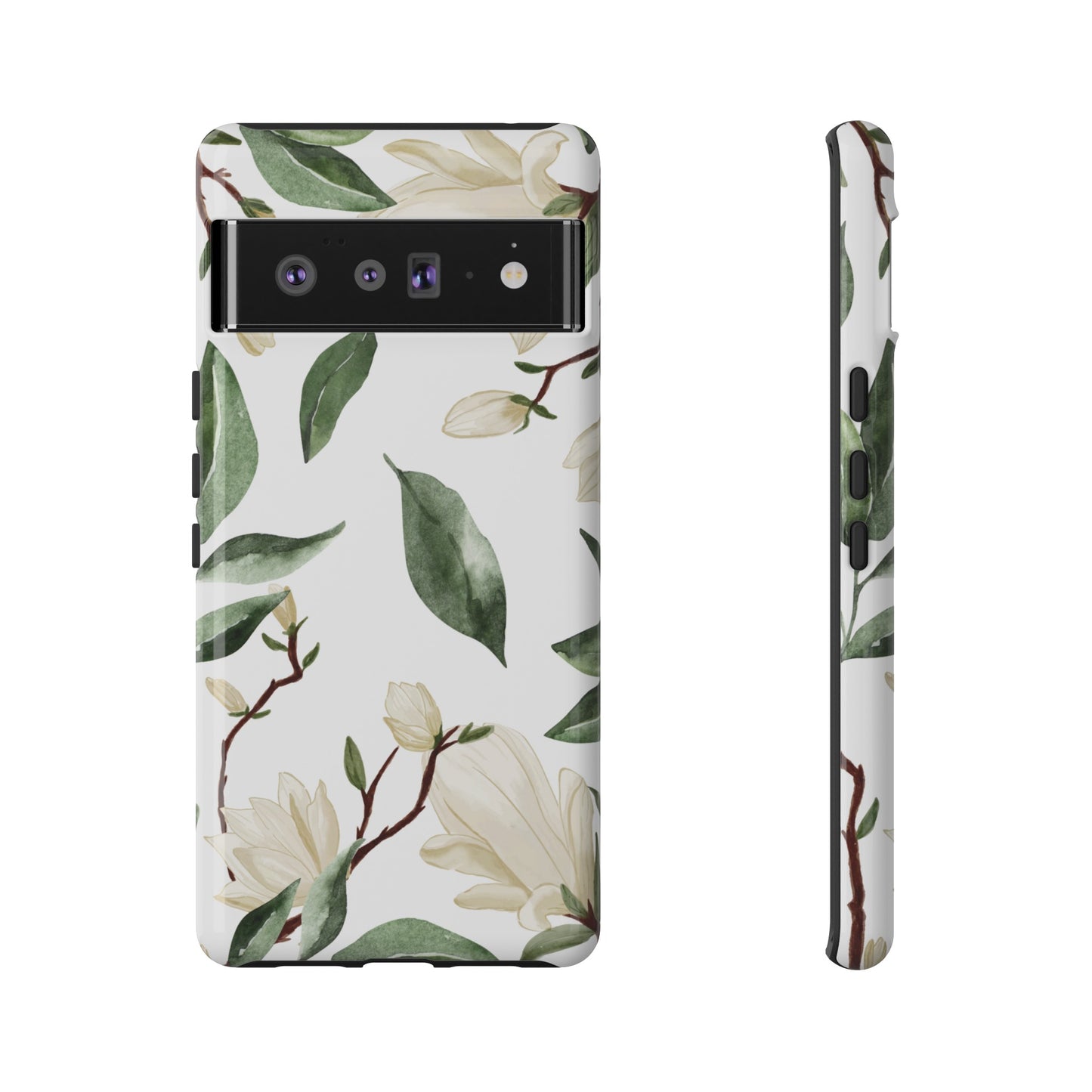 Light Floral Wallpaper Phone Case | iPhone 15 Plus/ Pro, 14, 13, 12| Google Pixel 7, Pro, 5| Samsung Galaxy S23 All Major Phone Models