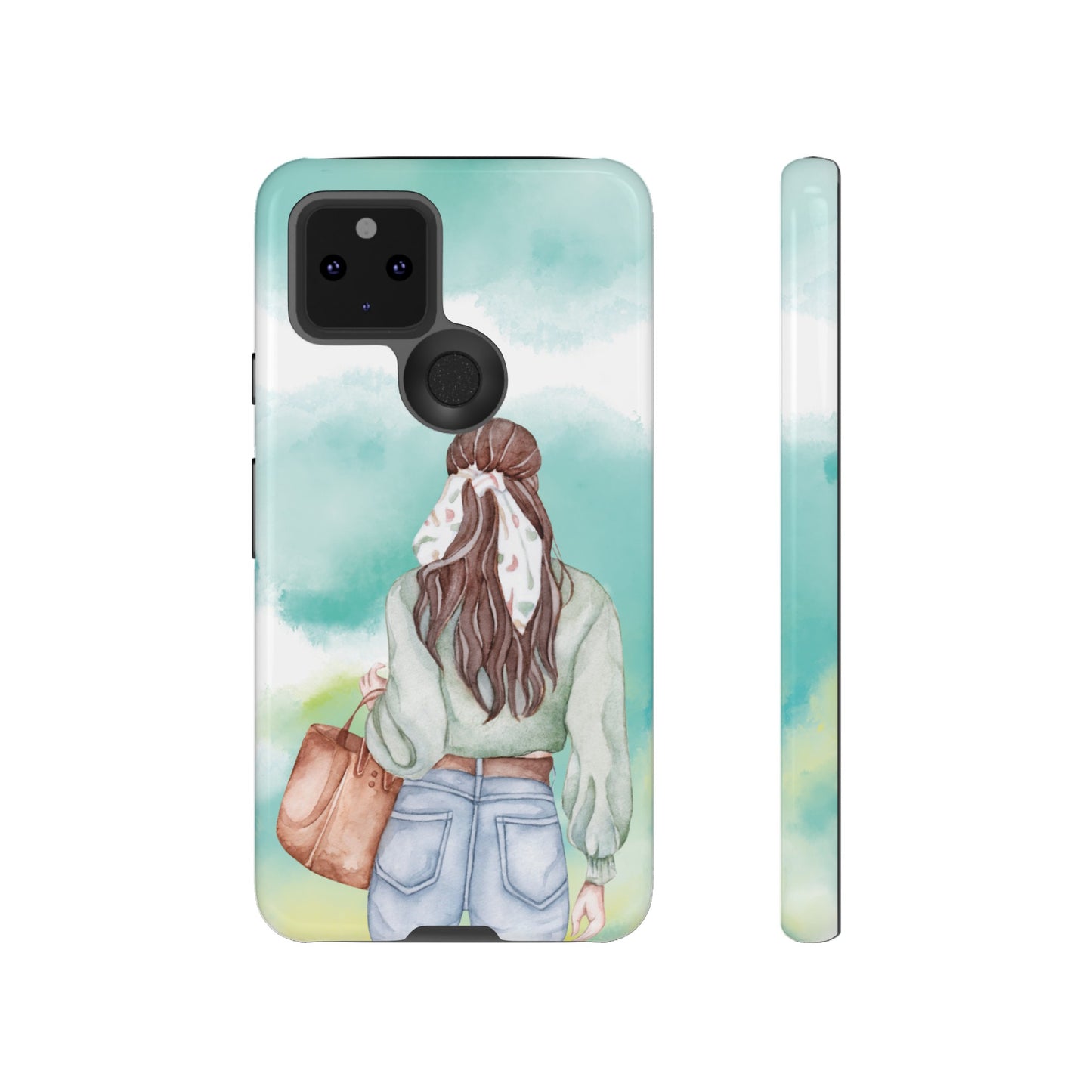 Girl Wallpaper Phone Case | iPhone 15 Plus/ Pro, 14, 13, 12| Google Pixel 7, Pro, 5| Samsung Galaxy S23 All Major Phone Models