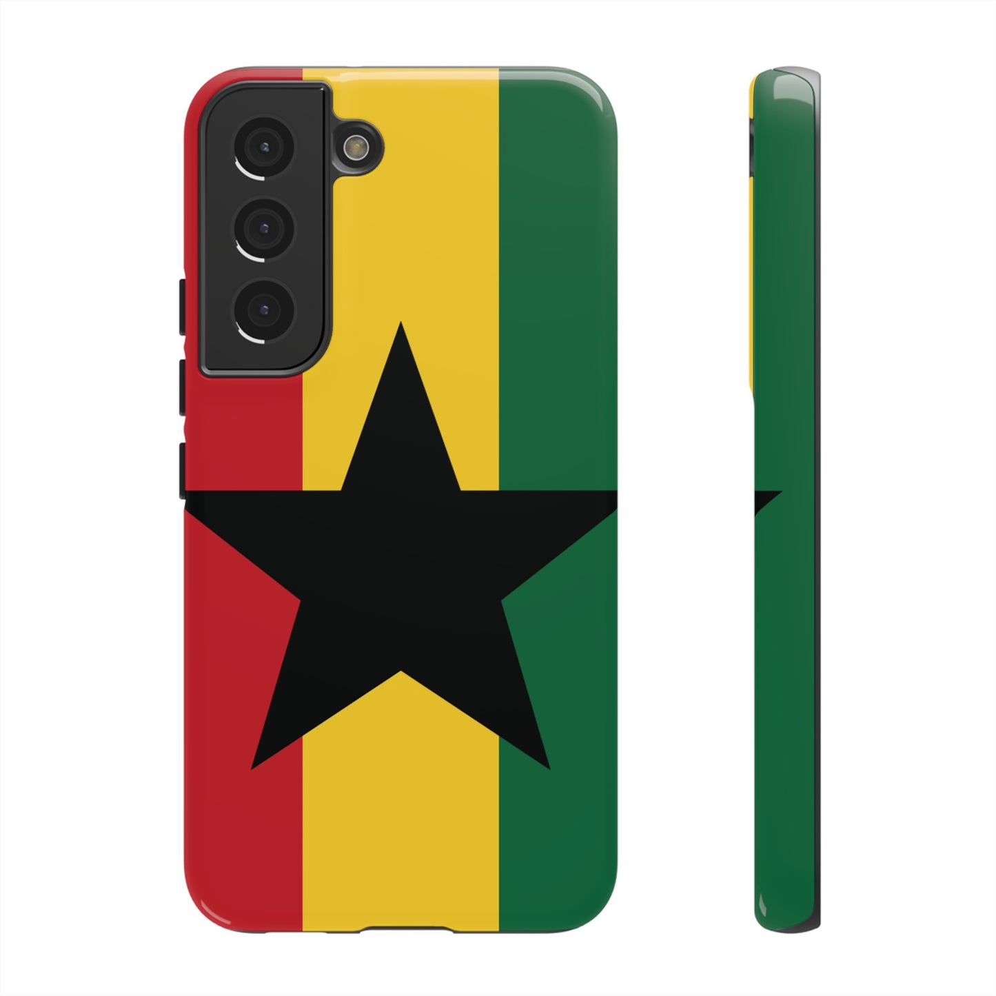 Ghana Flag Phone Case | iPhone 15 Plus/ Pro, 14, 13, 12| Google Pixel 7, Pro, 5| Samsung Galaxy S23 All Major Phone Models