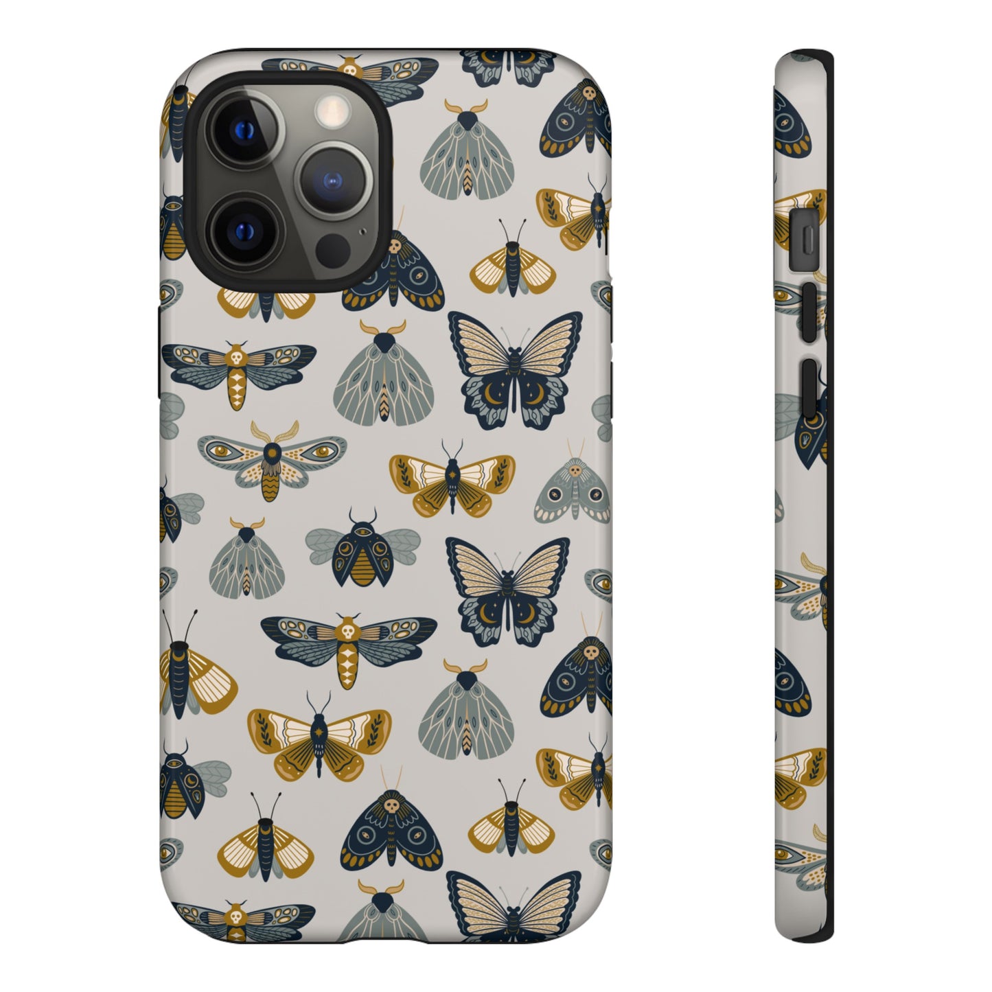 Butterfly and Moth Wallpaper Phone Case | iPhone 15 Plus/ Pro, 14, 13, 12| Google Pixel 7, Pro, 5| Samsung Galaxy S23 All Major Phone Models