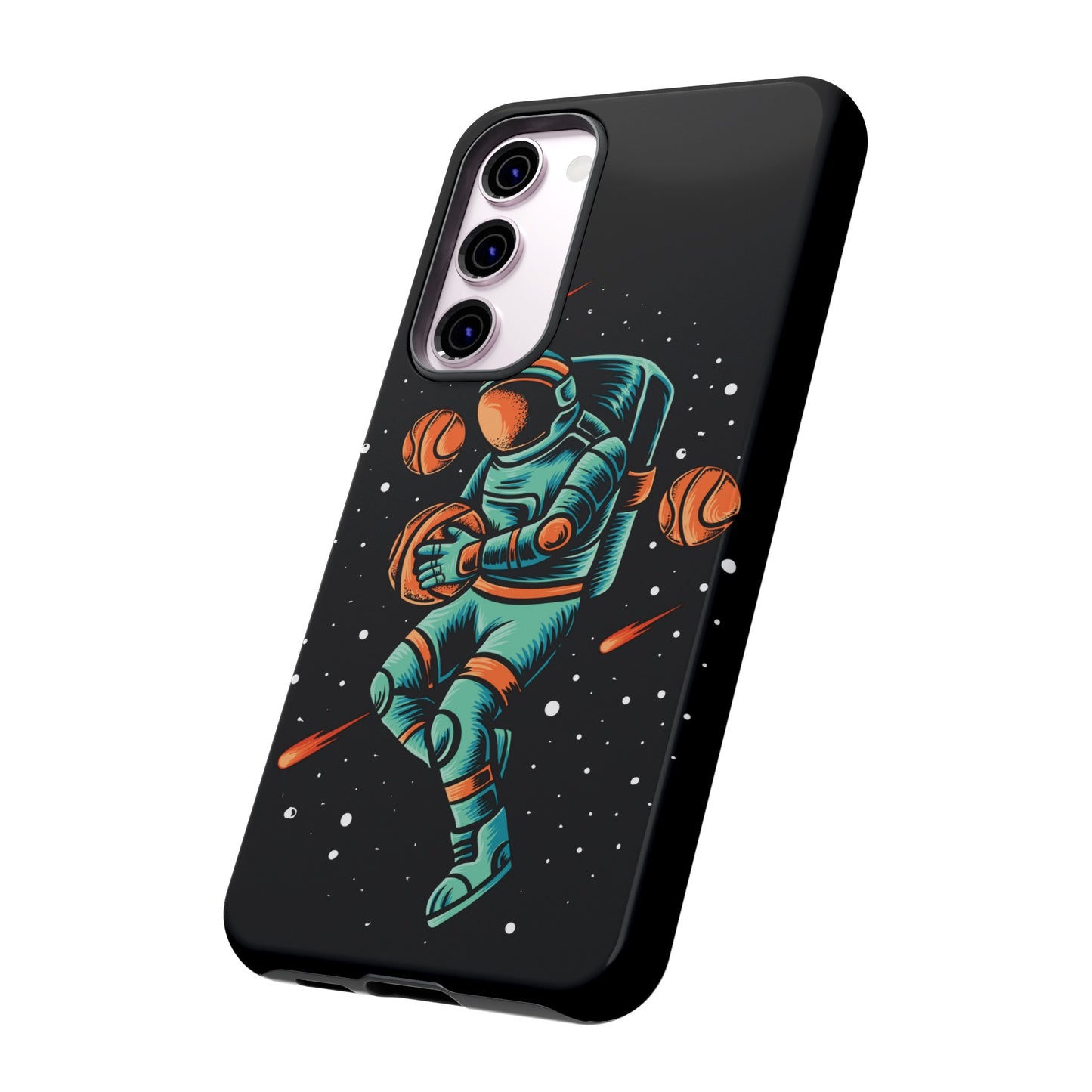 Space Basketball Phone Case | iPhone 15 Plus/ Pro, 14, 13, 12| Google Pixel 7, Pro, 5| Samsung Galaxy S23 All Major Phone Models